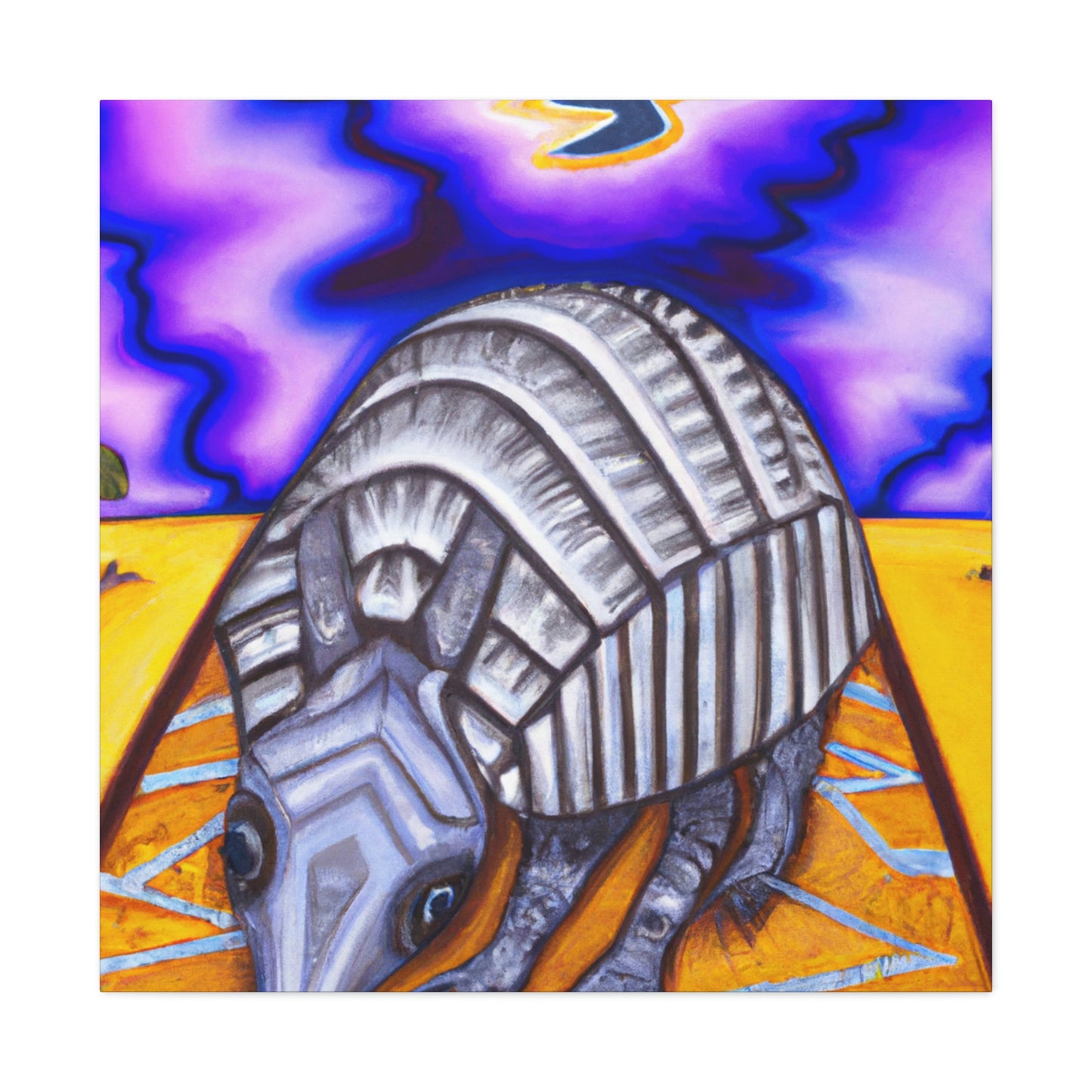 Armadillo in Deco - Canvas