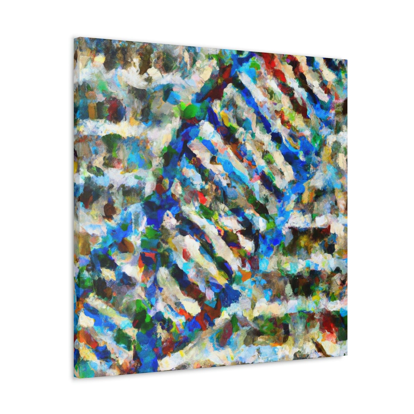 "DNA Strands Abound" - Canvas