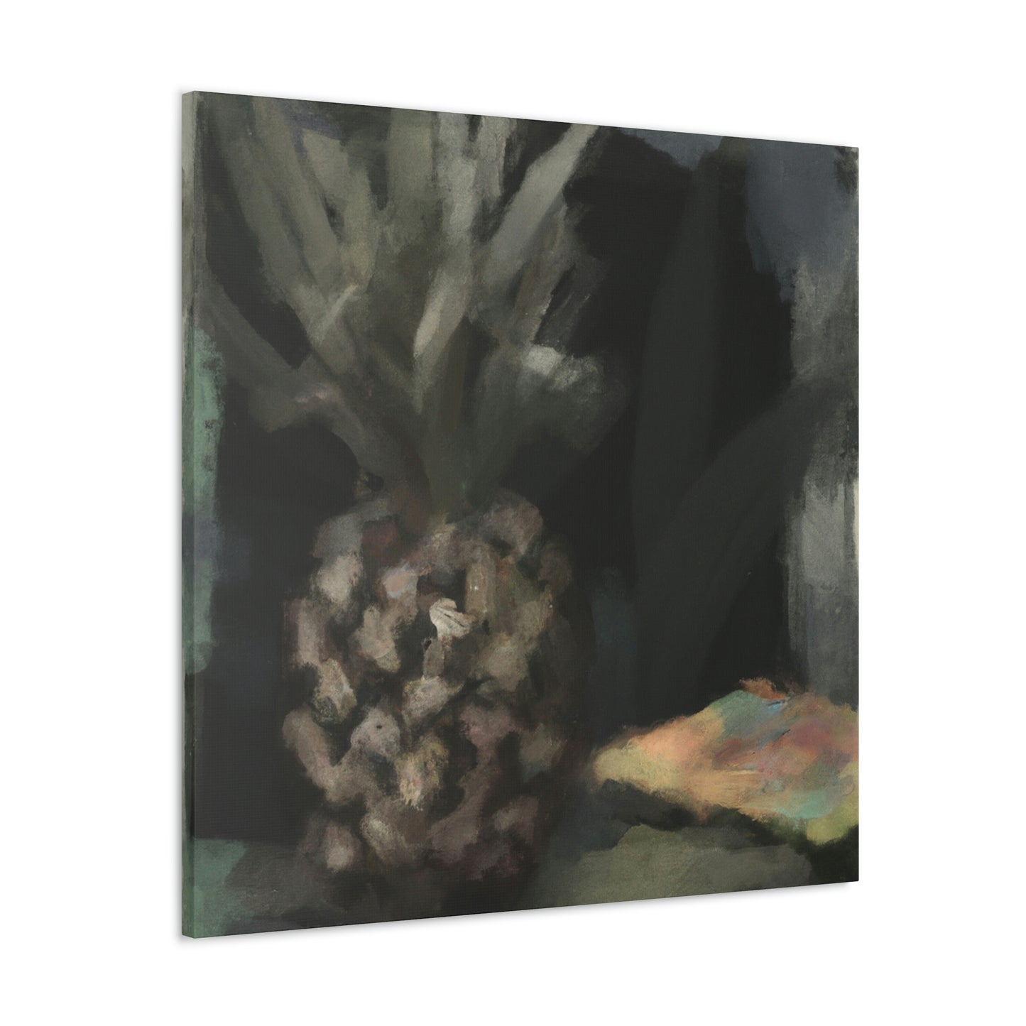 "Pineapple in Expressionism" - Canvas