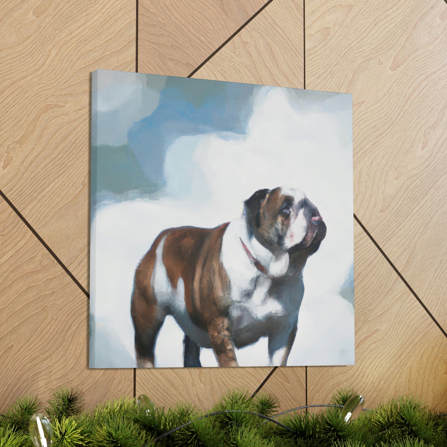 "English Bulldog Simplicity" - Canvas