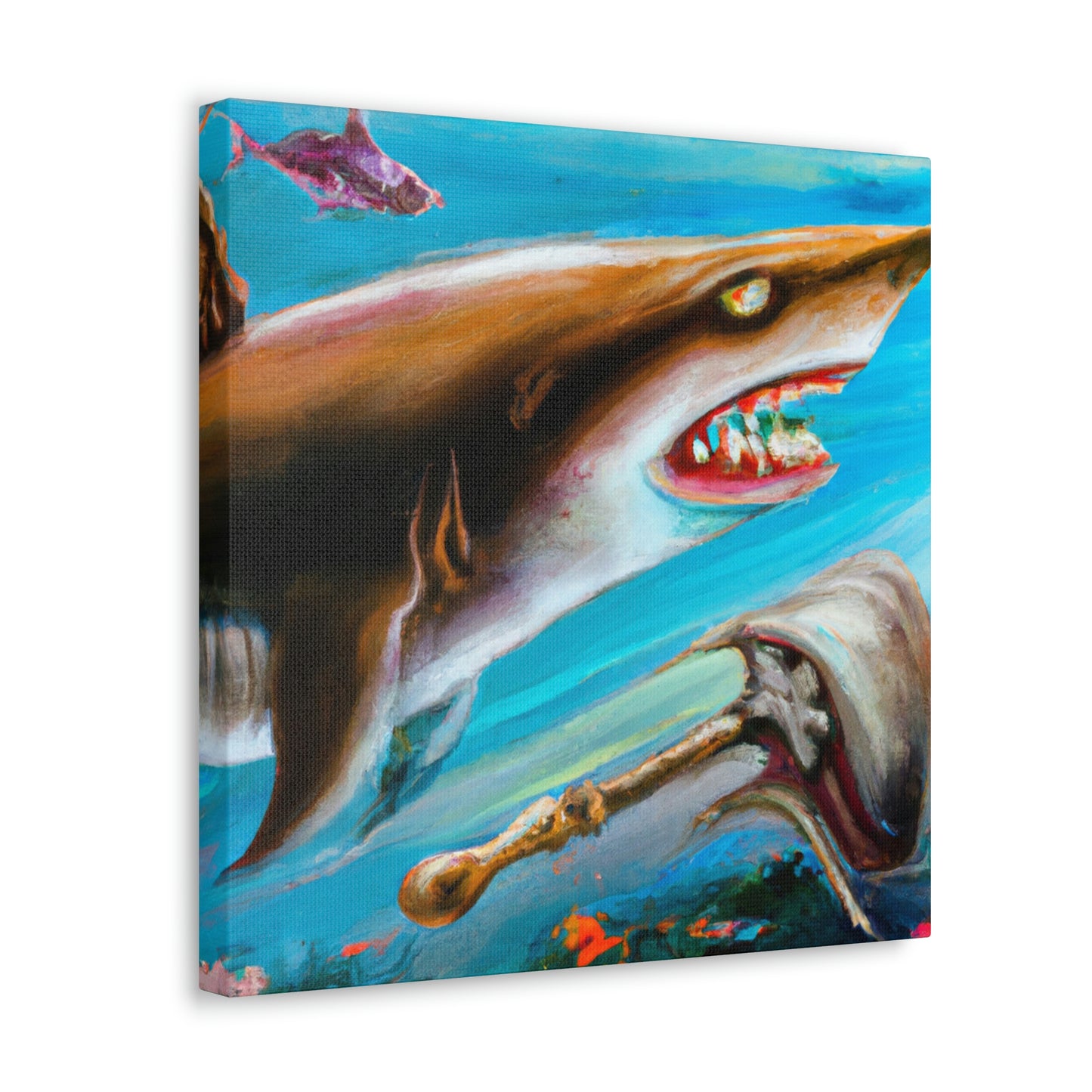 Shark Surrealism Dream - Canvas