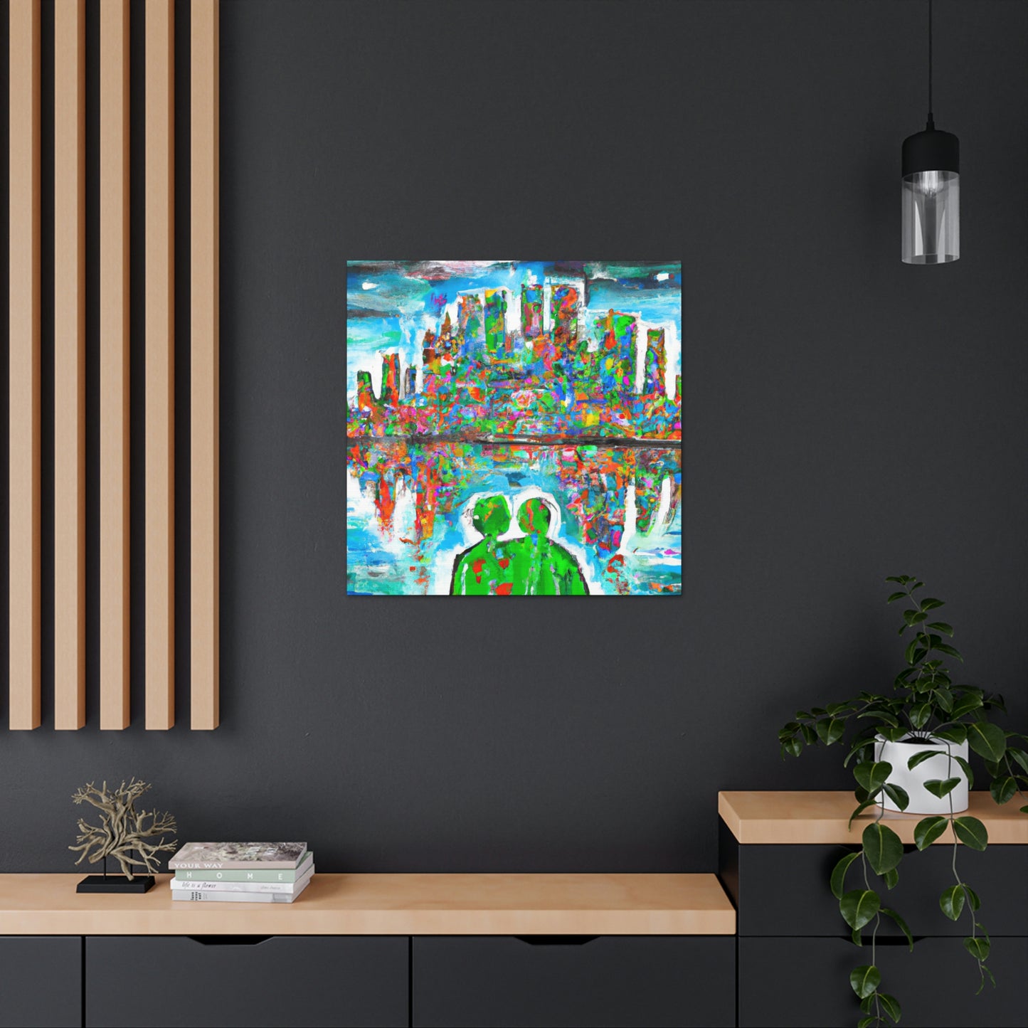 Love in the City - Canvas