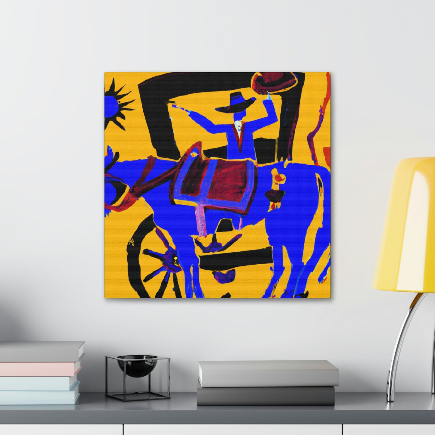 Stagecoach on Canvas - Canvas