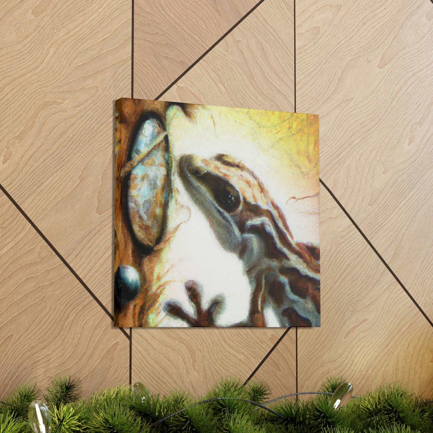 Lizard Lost in Time - Canvas