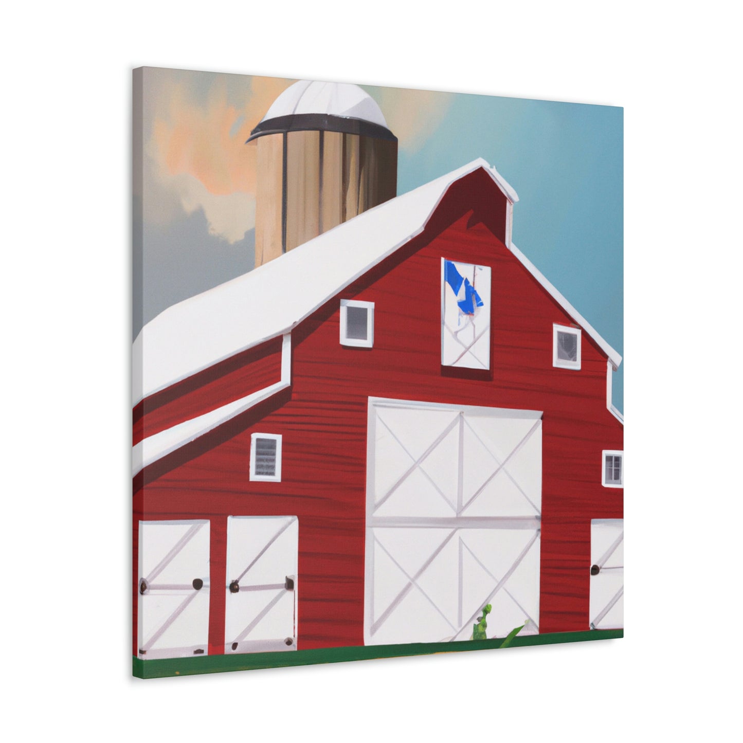 "Barn of Shining Gold" - Canvas