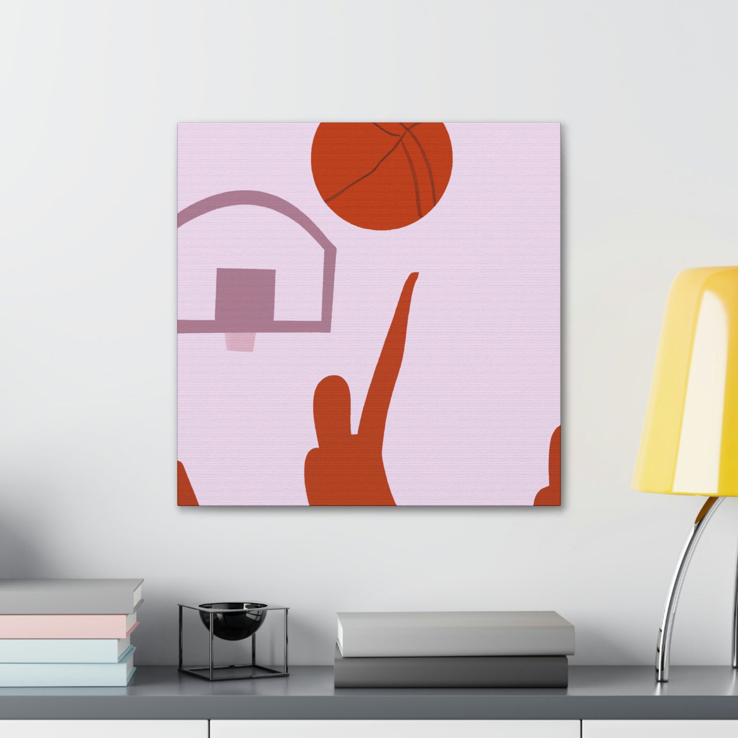 Basketball Icons Minimal - Canvas