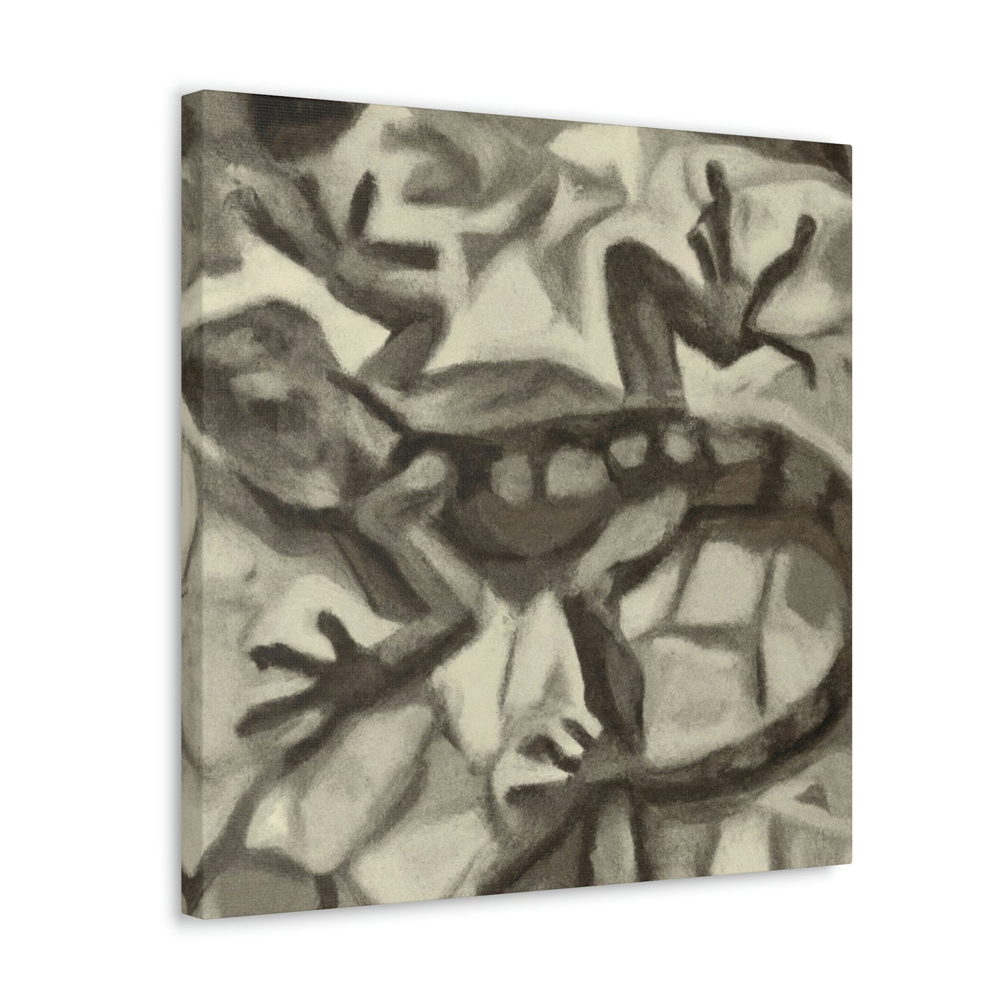 Lizard in Abstraction - Canvas