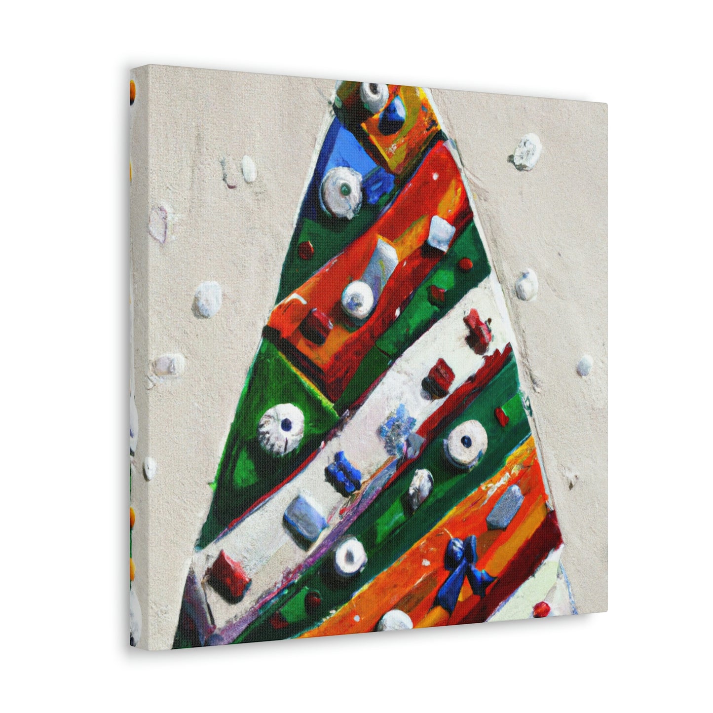 "Christmas Tree Fantasyland" - Canvas