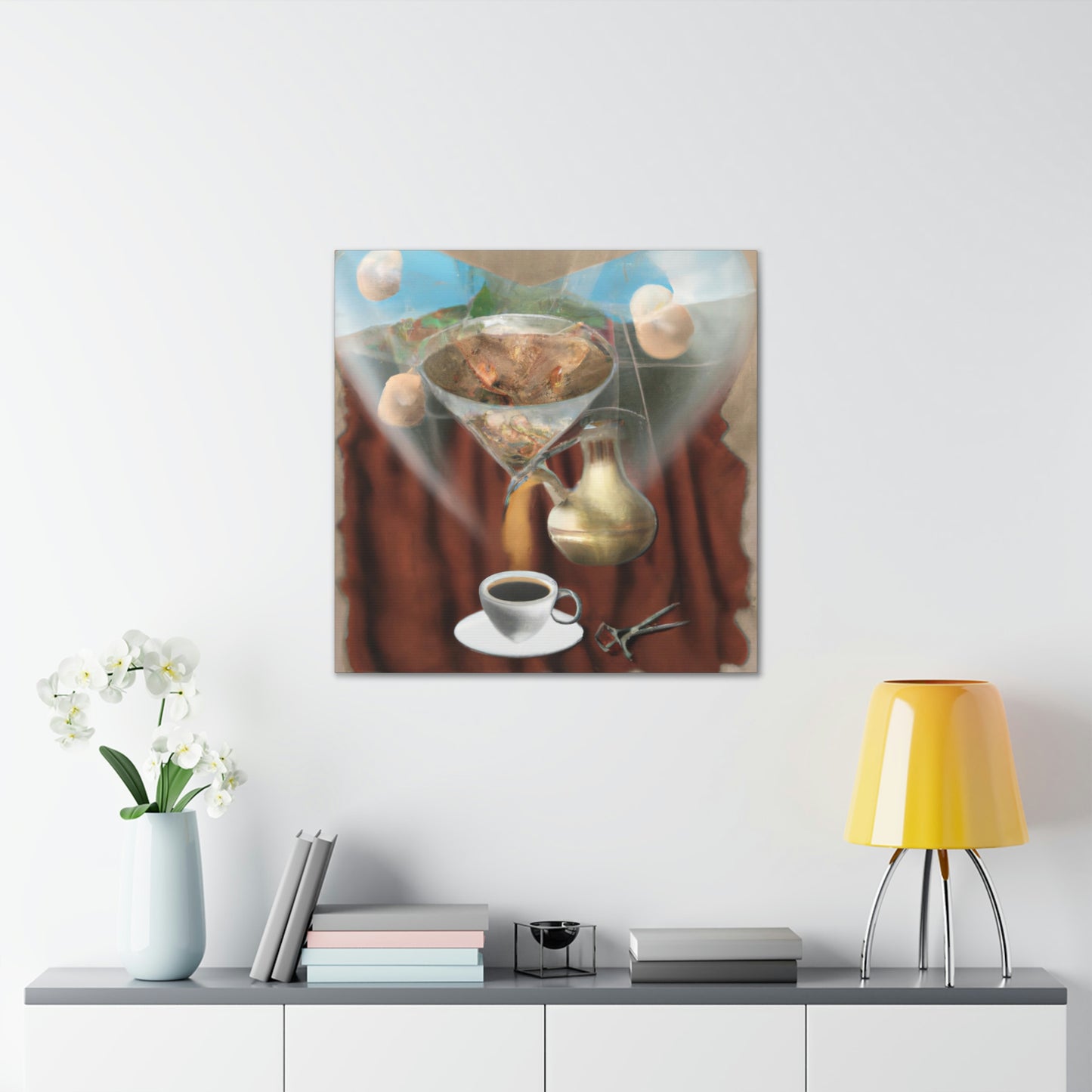 Coffee Wonder Surreal - Canvas