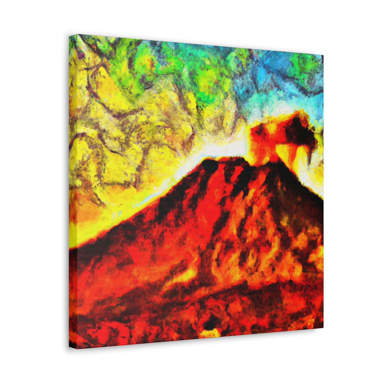 Volcanic Eruption Beauty - Canvas