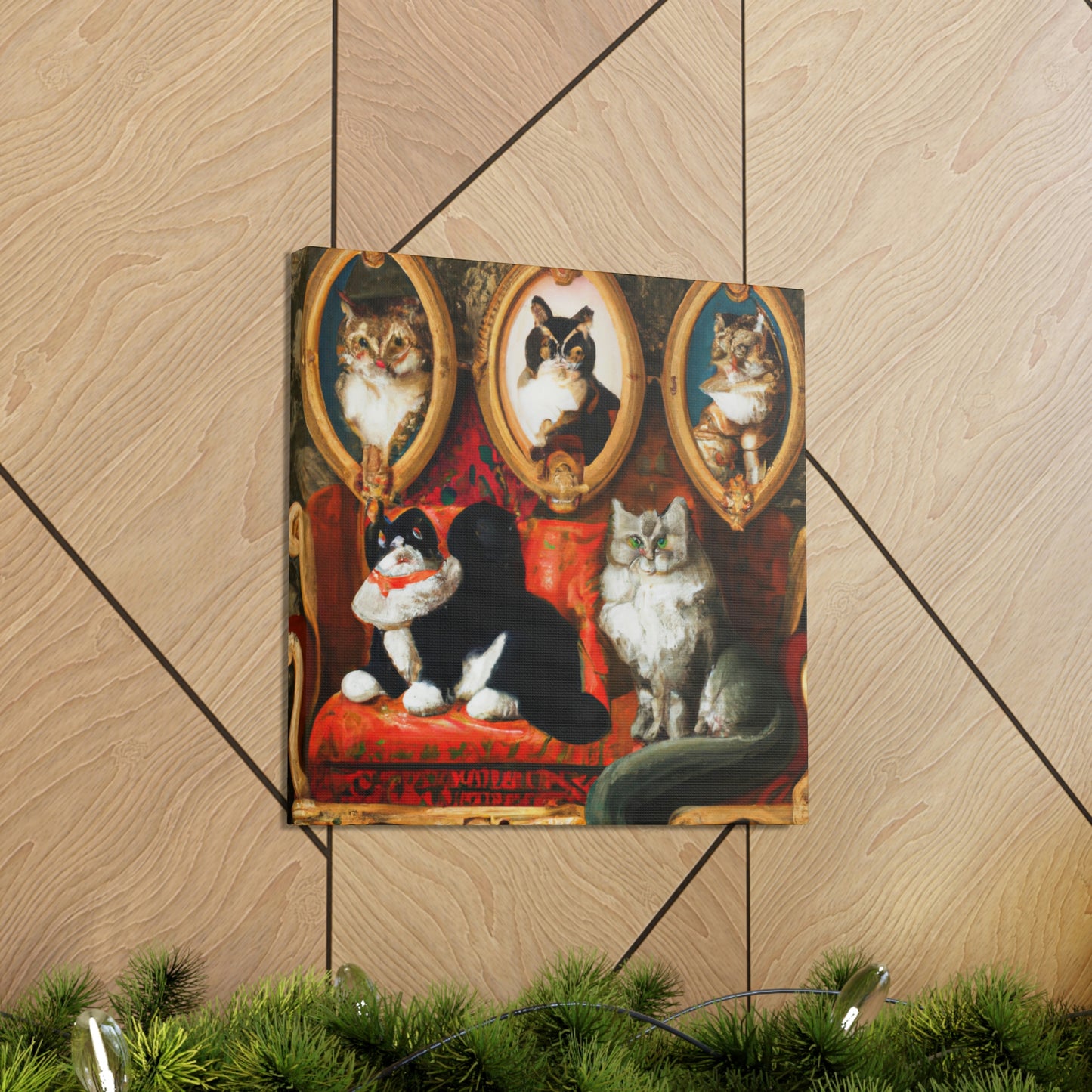 Cats in Splendor - Canvas