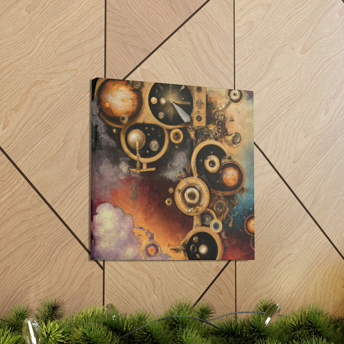 Levitating Nebula Wonders - Canvas