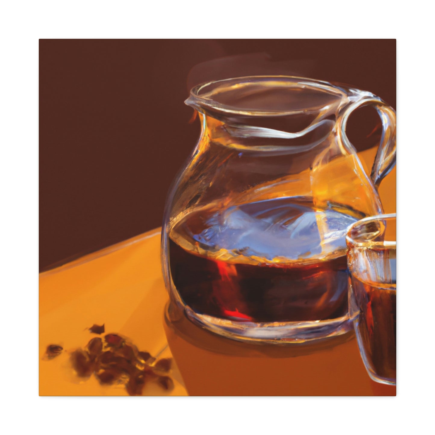 Coffee in Realism - Canvas