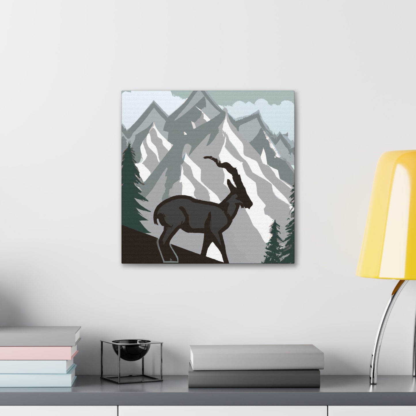 "Chamois Gleaming Glaze" - Canvas