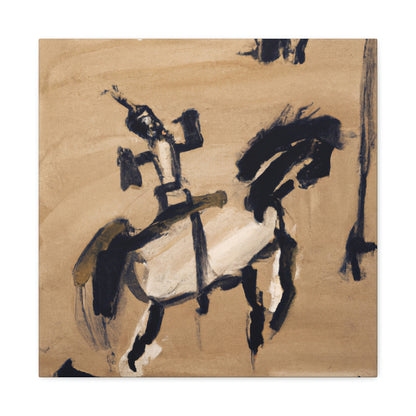 Brave Cavalry Charge - Canvas