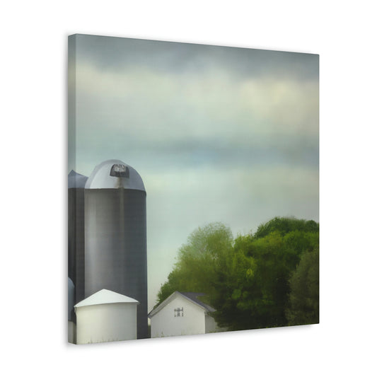 Silo in Monochrome - Canvas