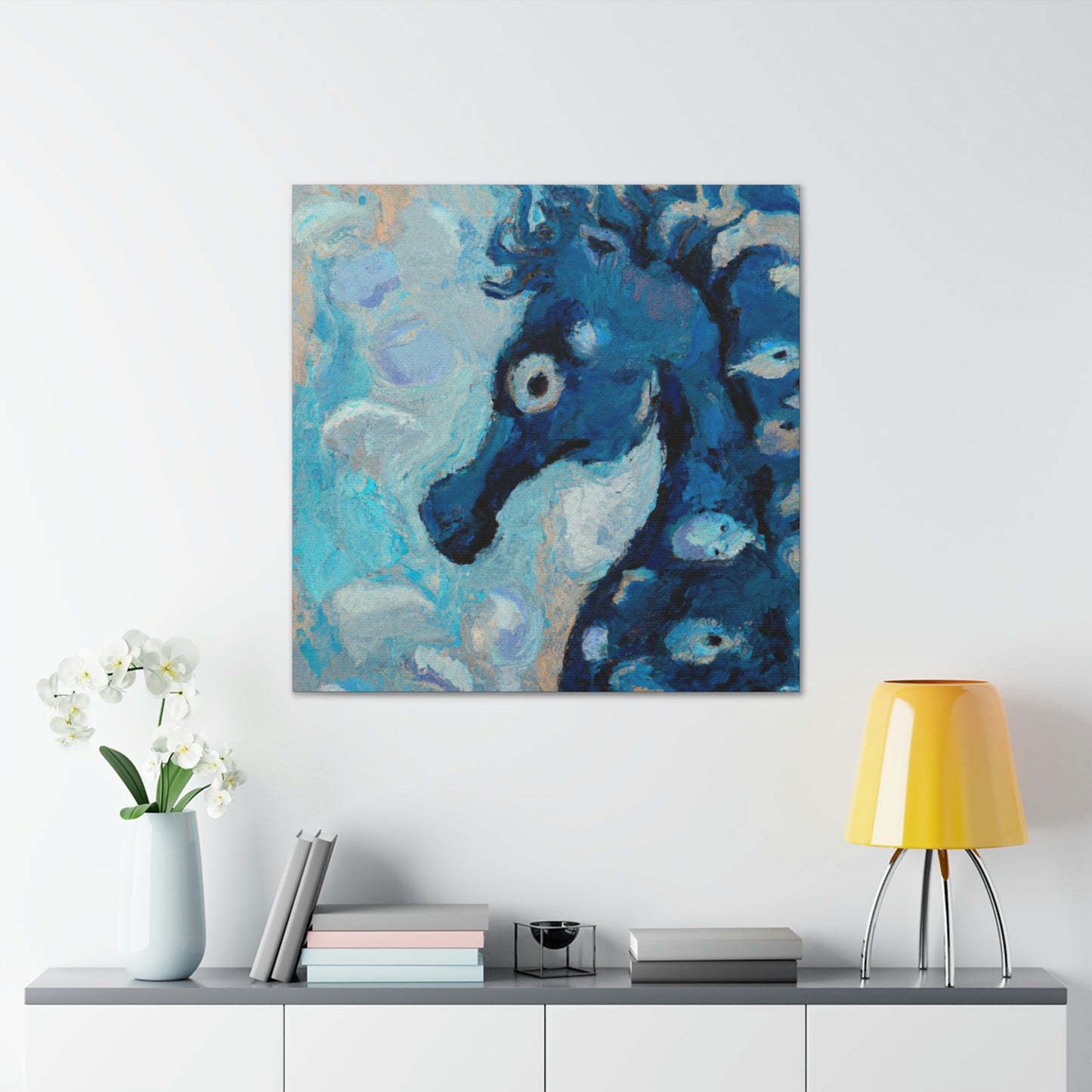 Seahorse of Emotion - Canvas