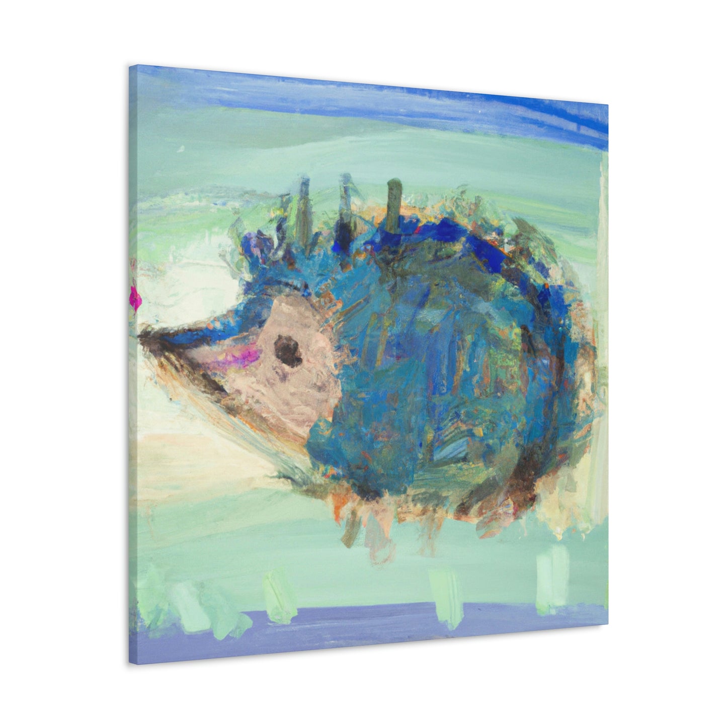 "Hedgehog of Expressionism" - Canvas