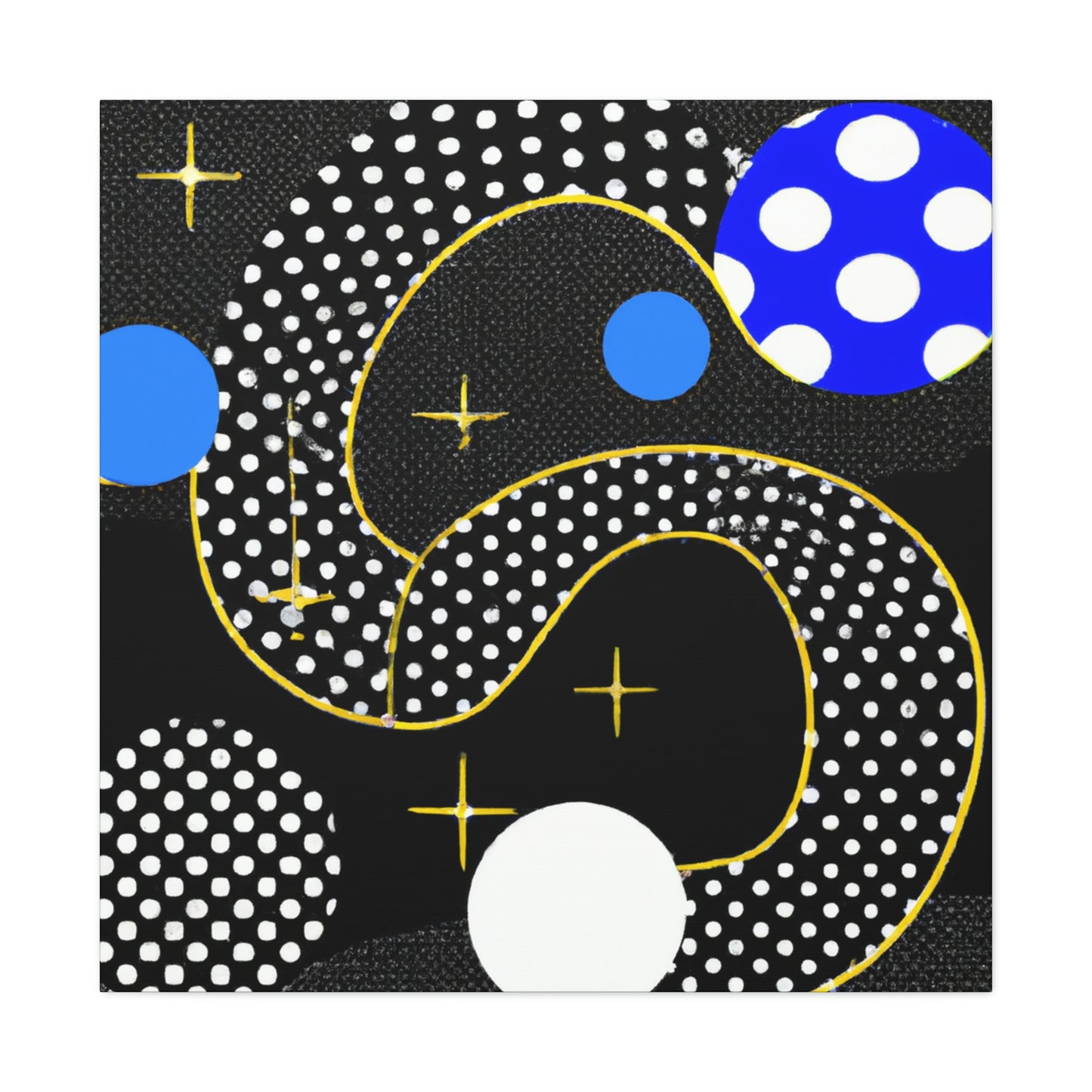 "Uranus in Art Deco" - Canvas