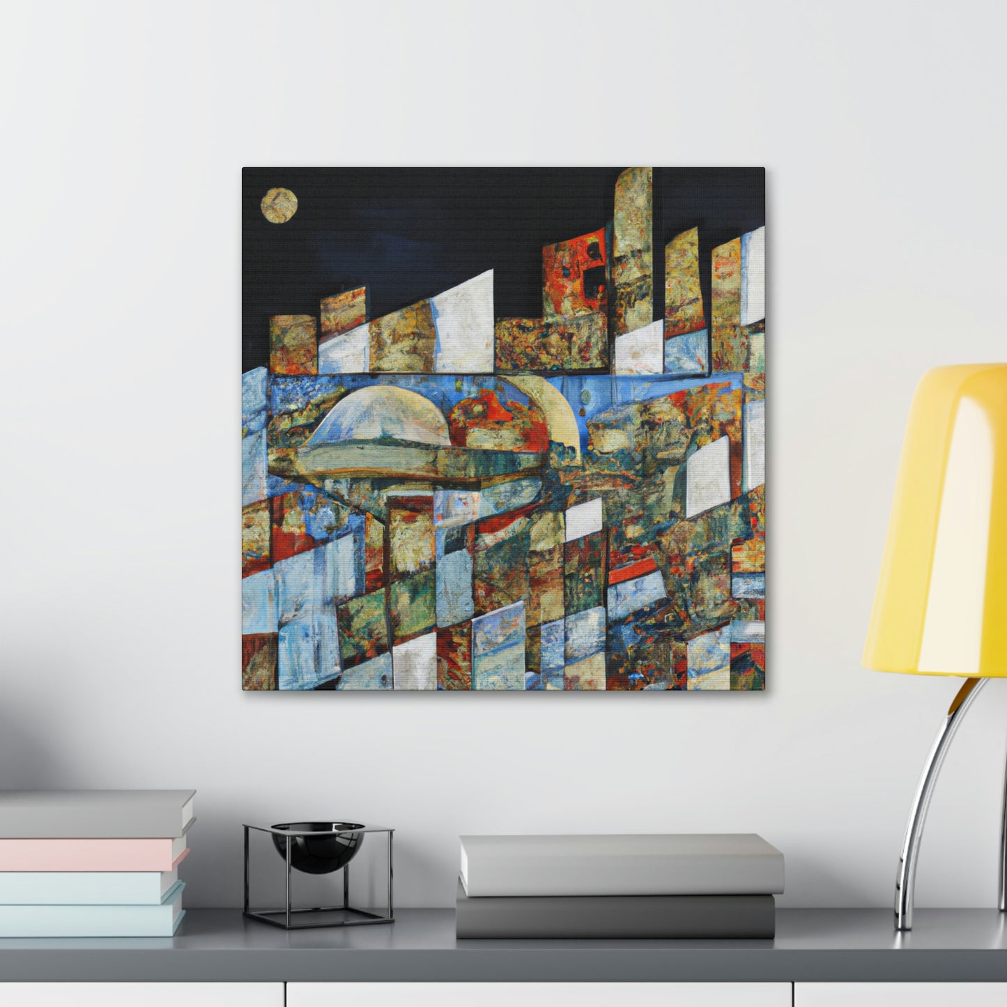 "Urban Reflection mosaic" - Canvas