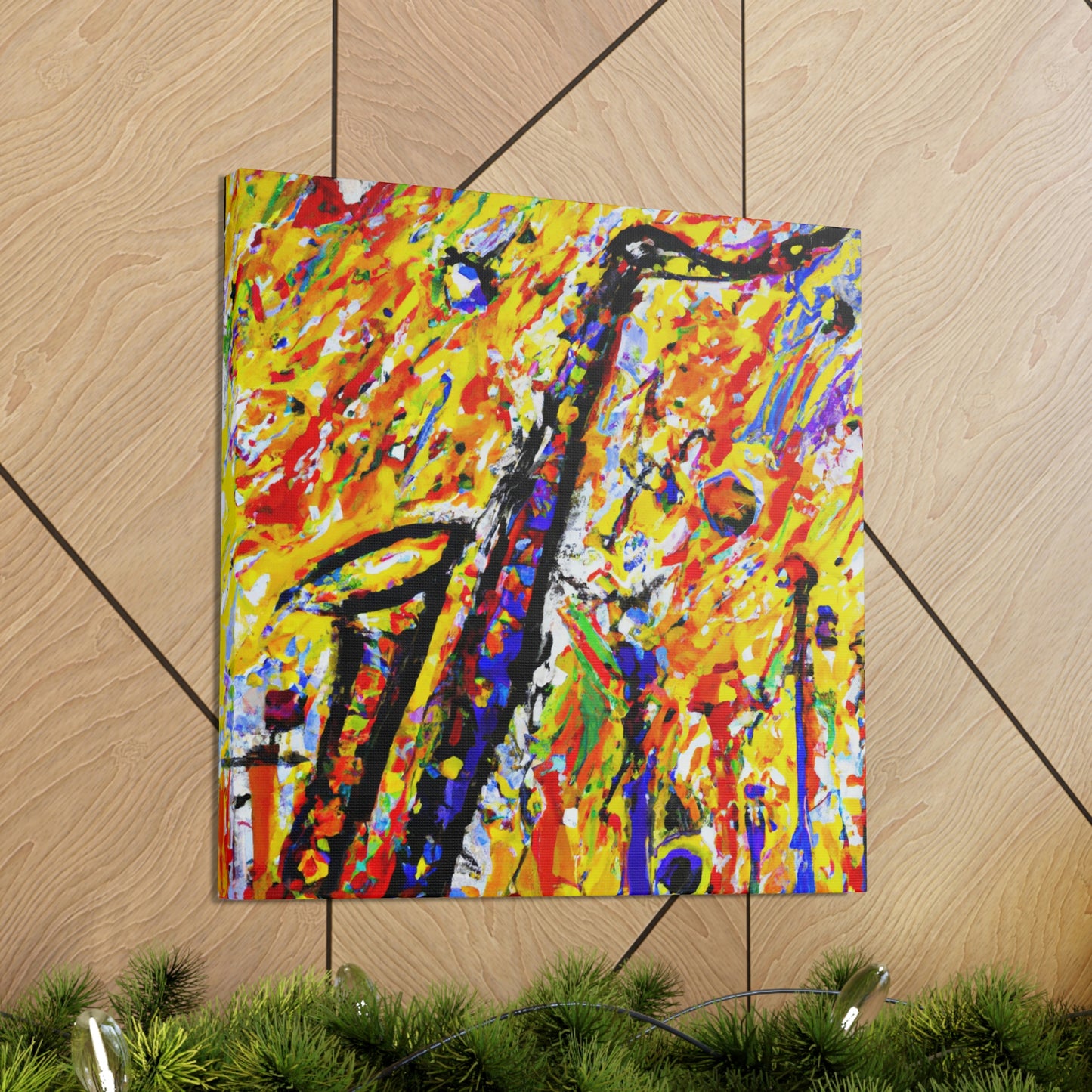 "Harmony of the Clarinet" - Canvas