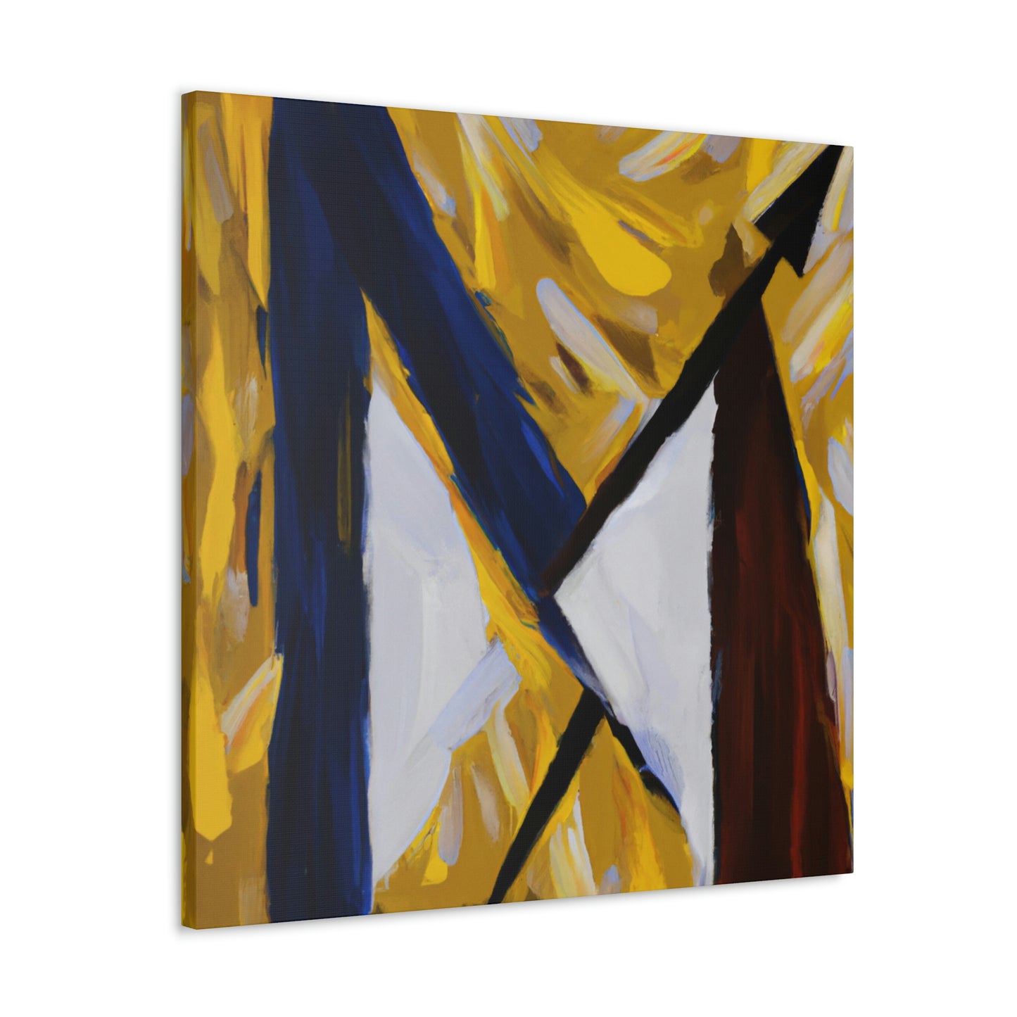 "Abstract Expression of M." - Canvas