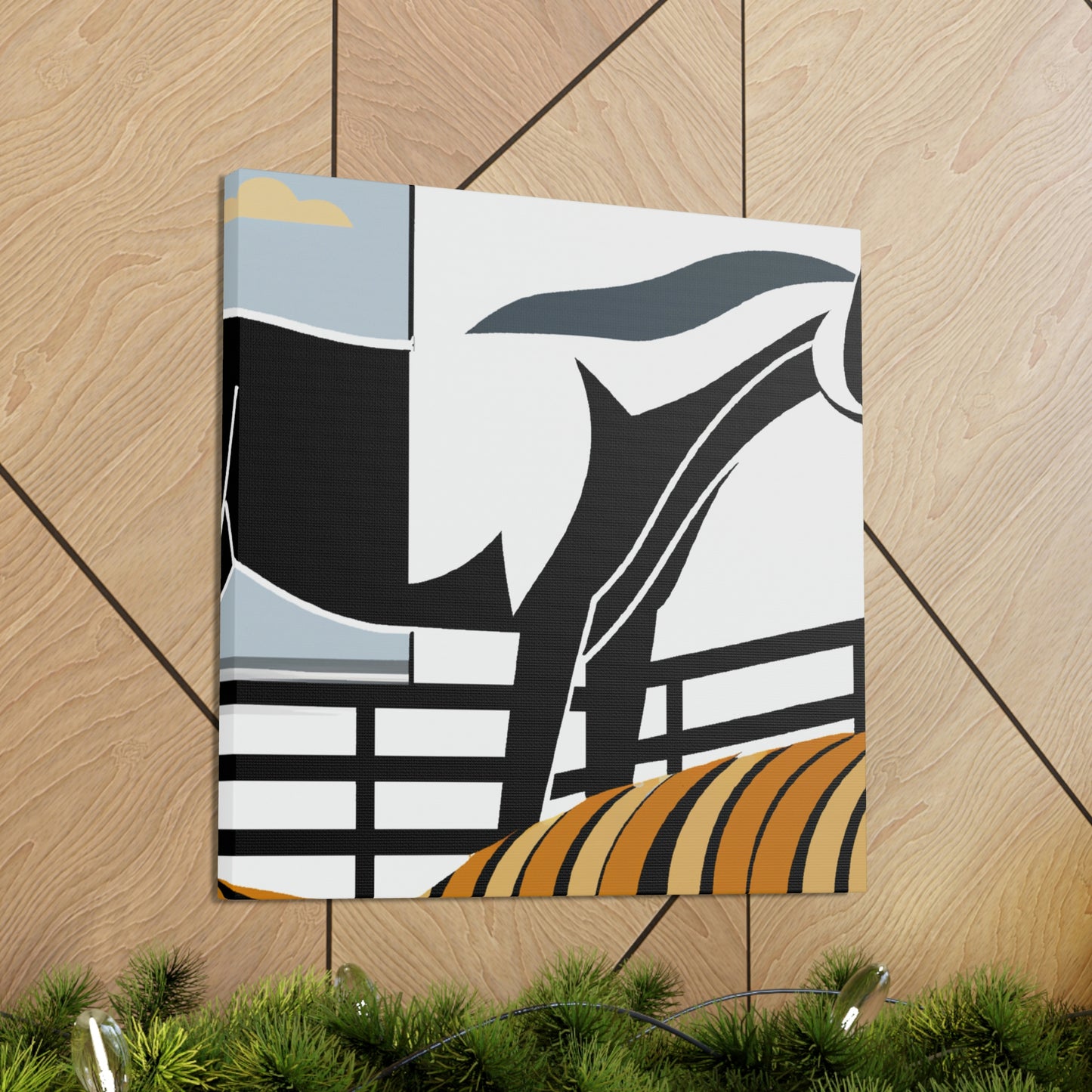 "Deserted Racing Steed" - Canvas