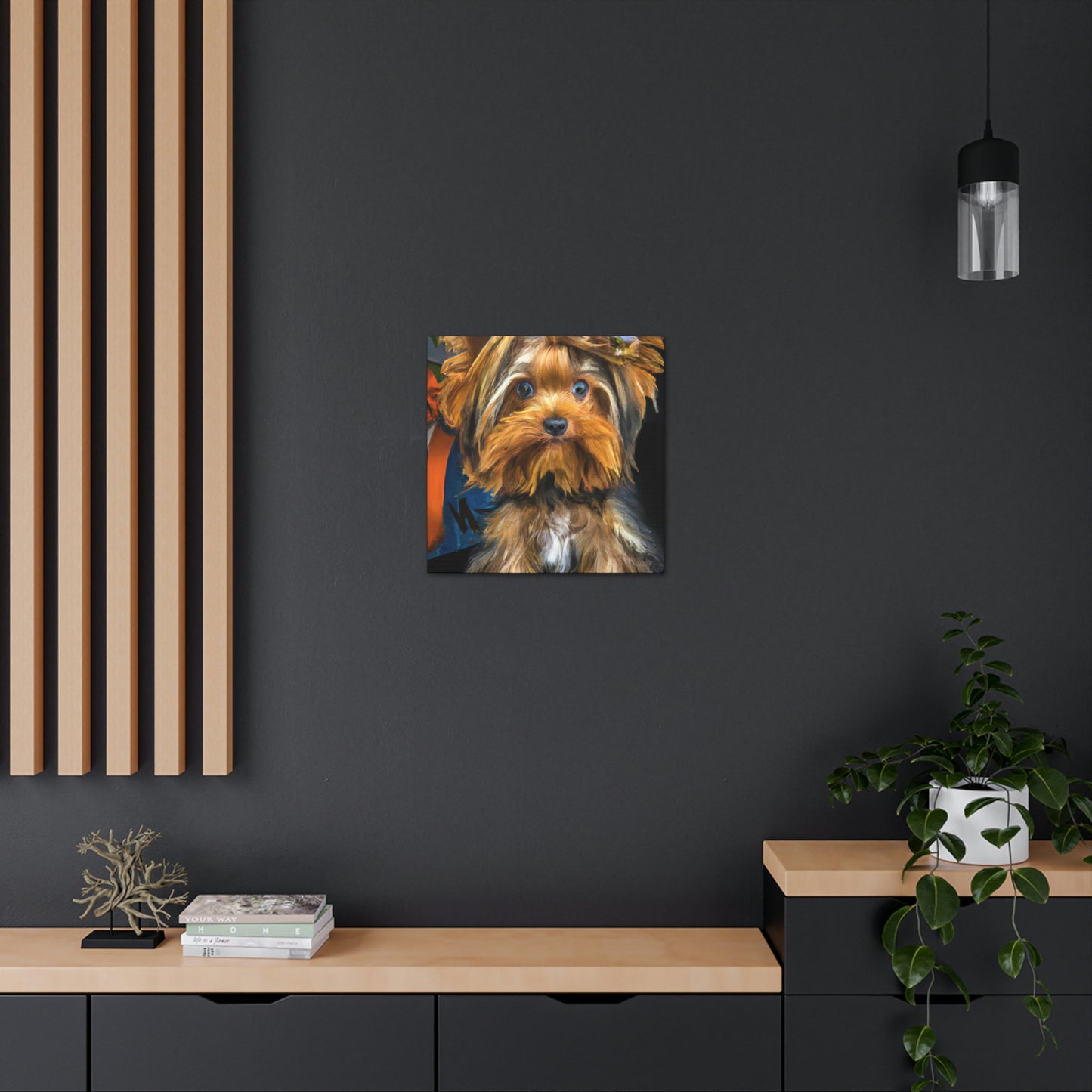 "Yorkshire Terrier Surrealism" - Canvas