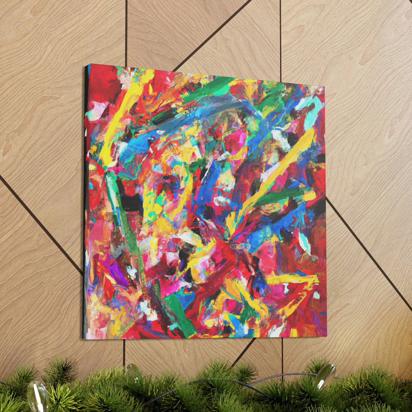 "Birth of Expressionist Fire" - Canvas