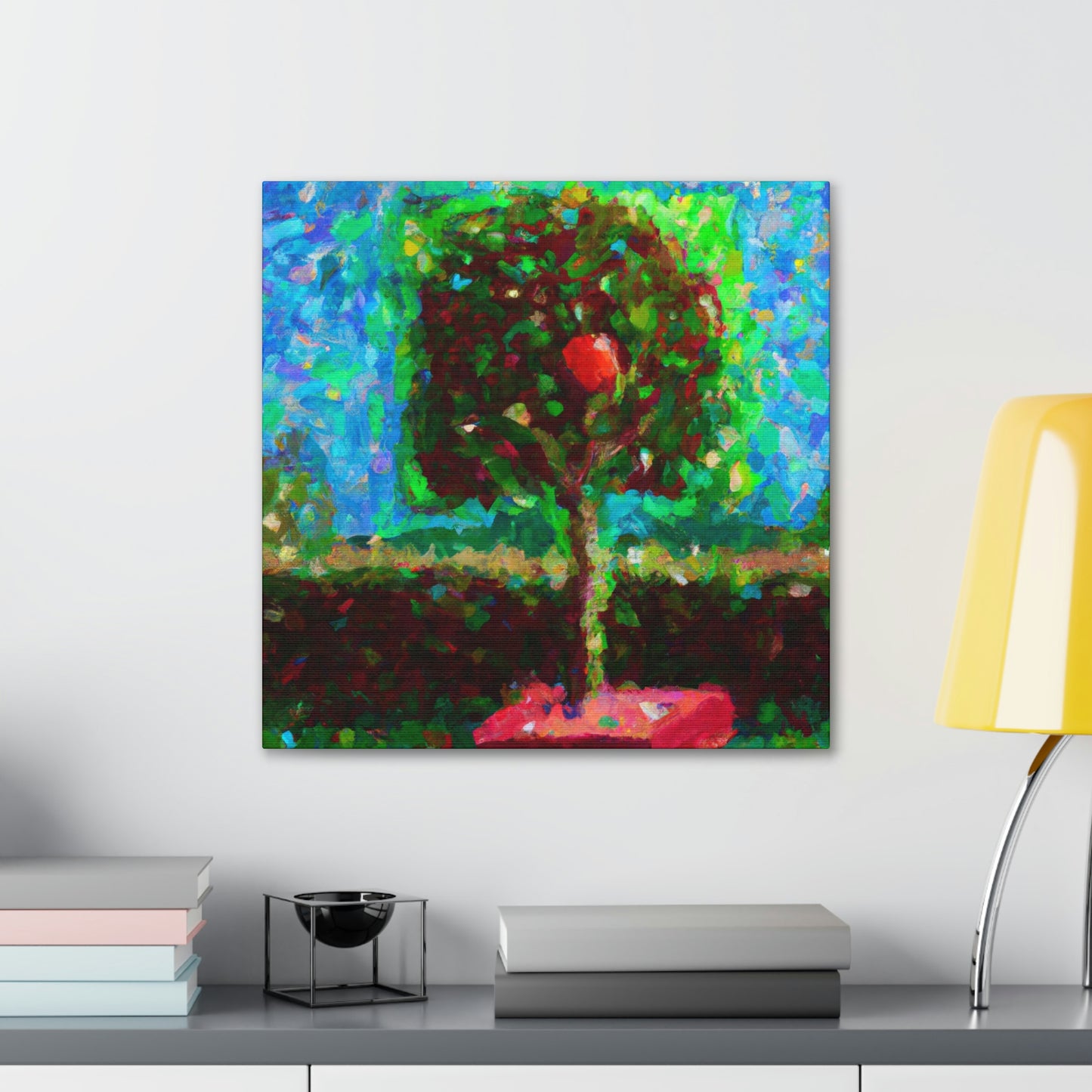 "Apple Tree Harvest Joy" - Canvas