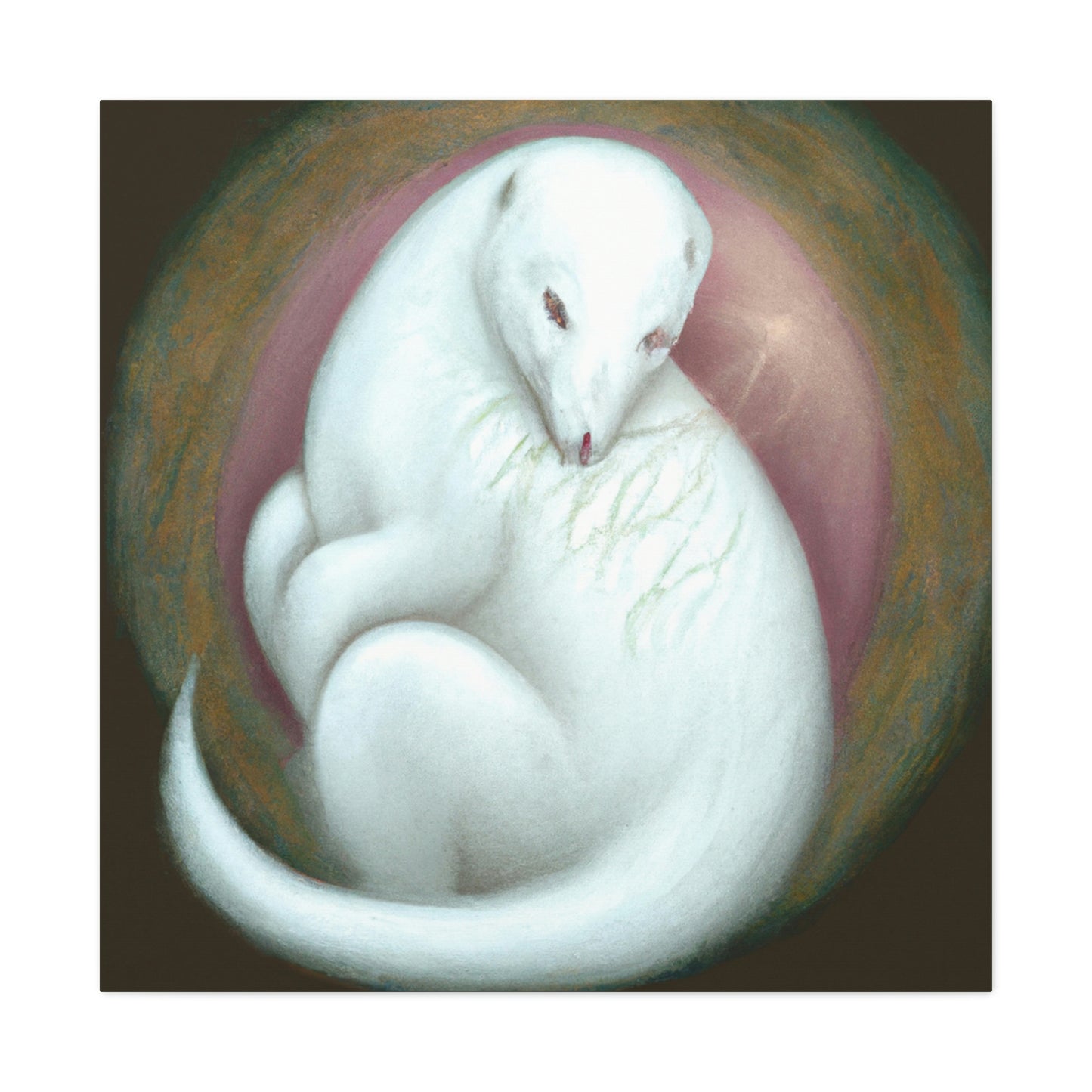 Ermine in Eternity - Canvas