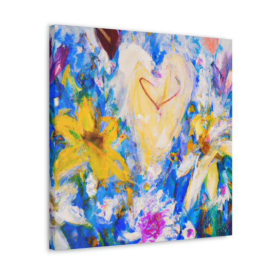 "Love Blossoms Forever" - Canvas