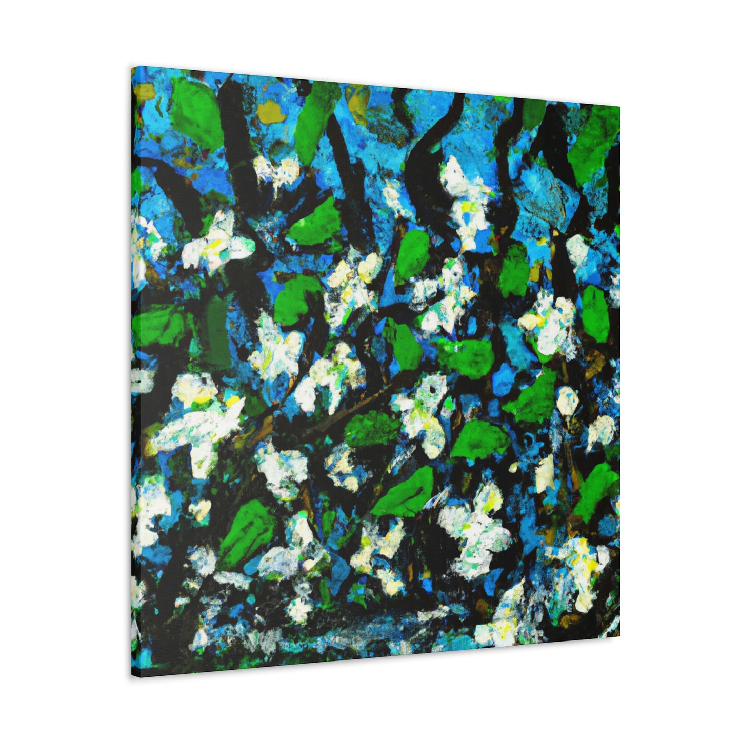 Jasmine's Colorful Frenzy - Canvas