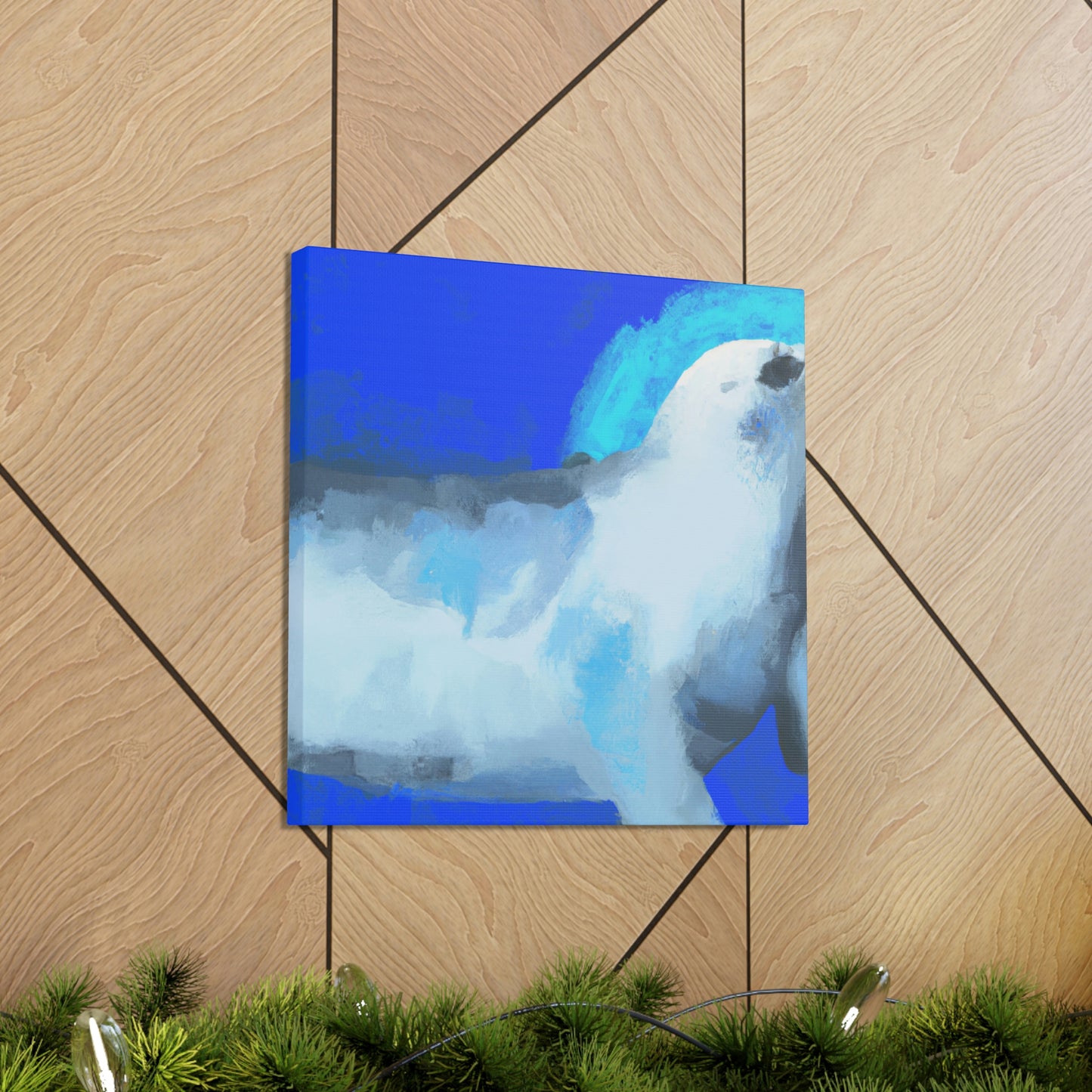 "Harp Seal in Expressionism" - Canvas