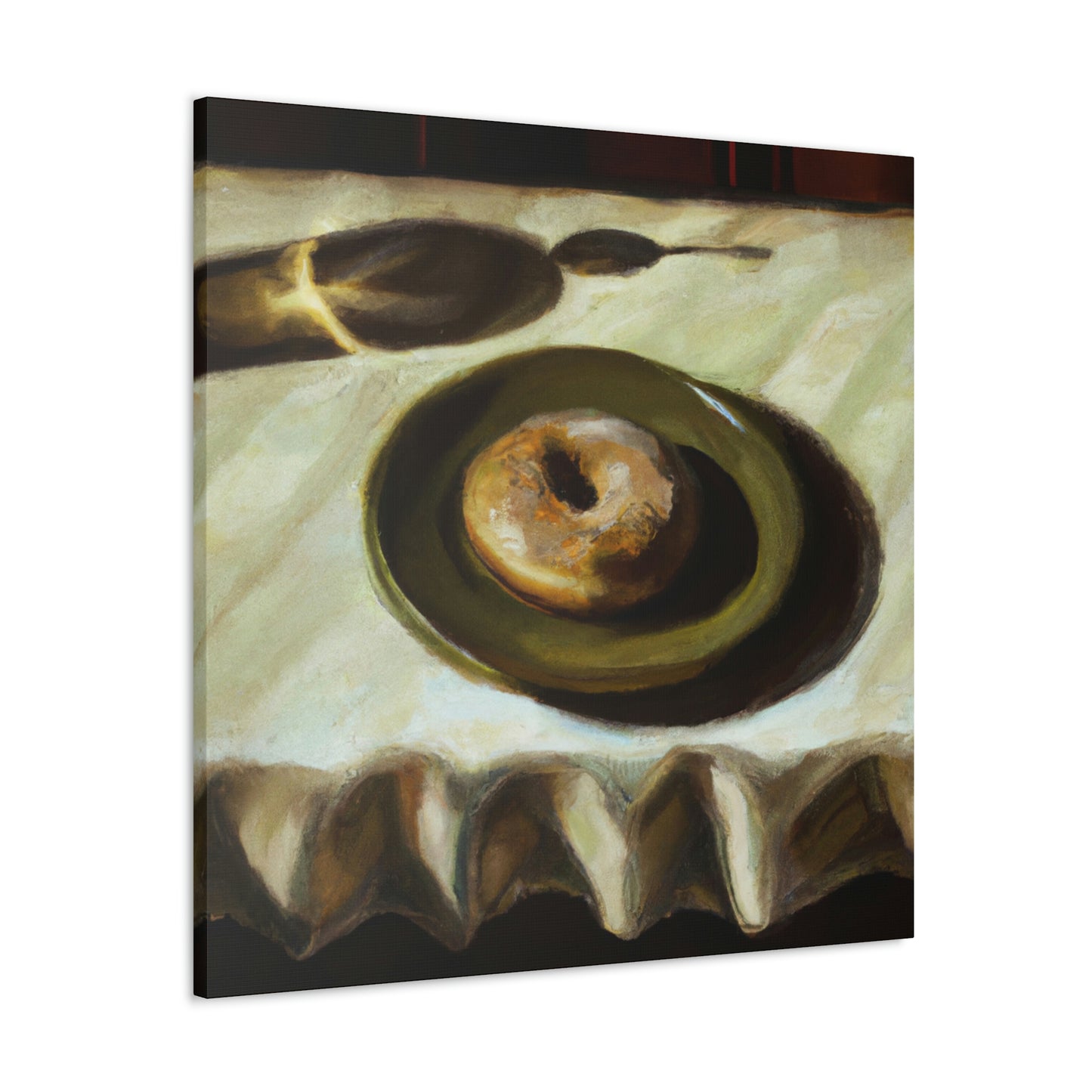 A Sweet Delightful Doughnut - Canvas