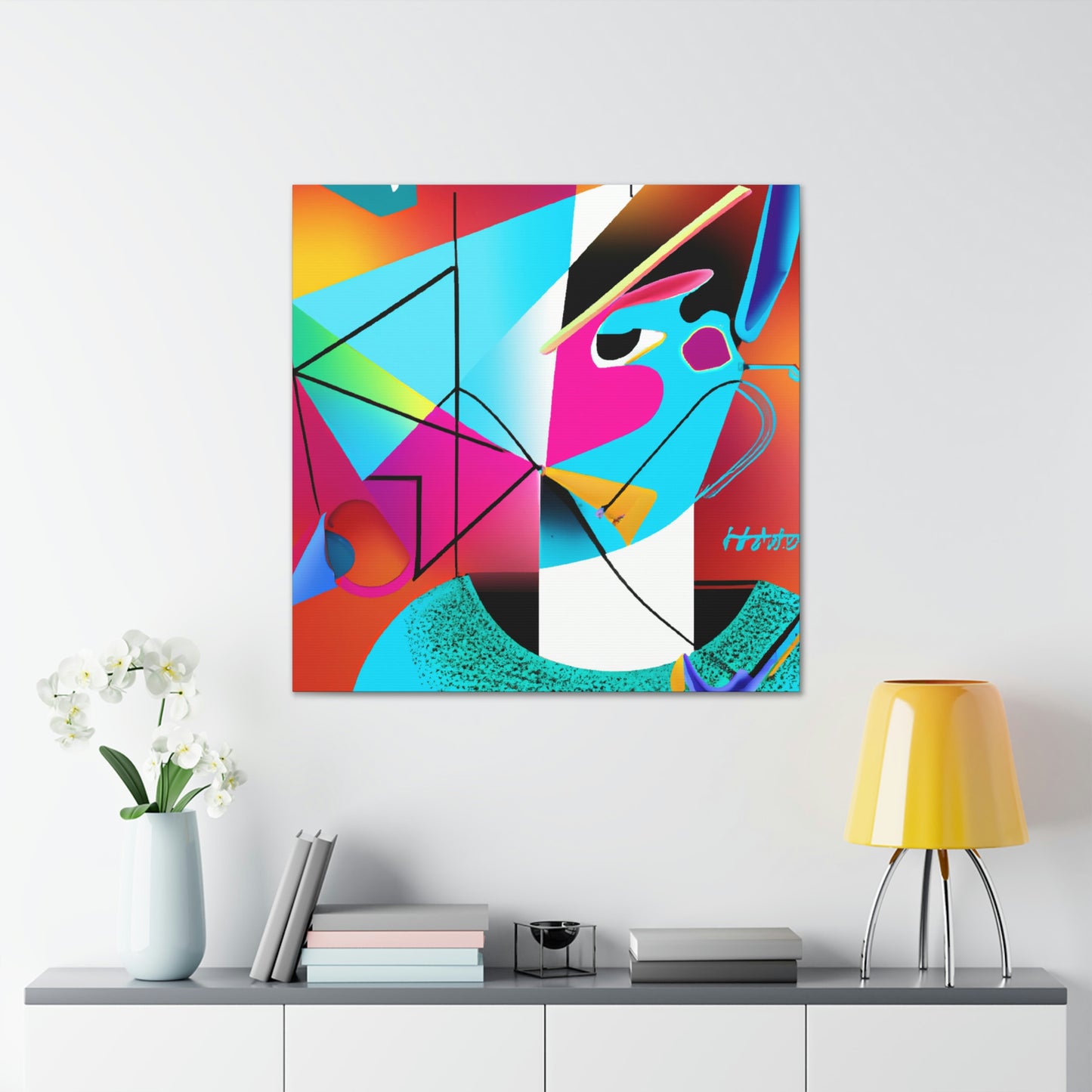 Vivid Digital Symphony - Canvas