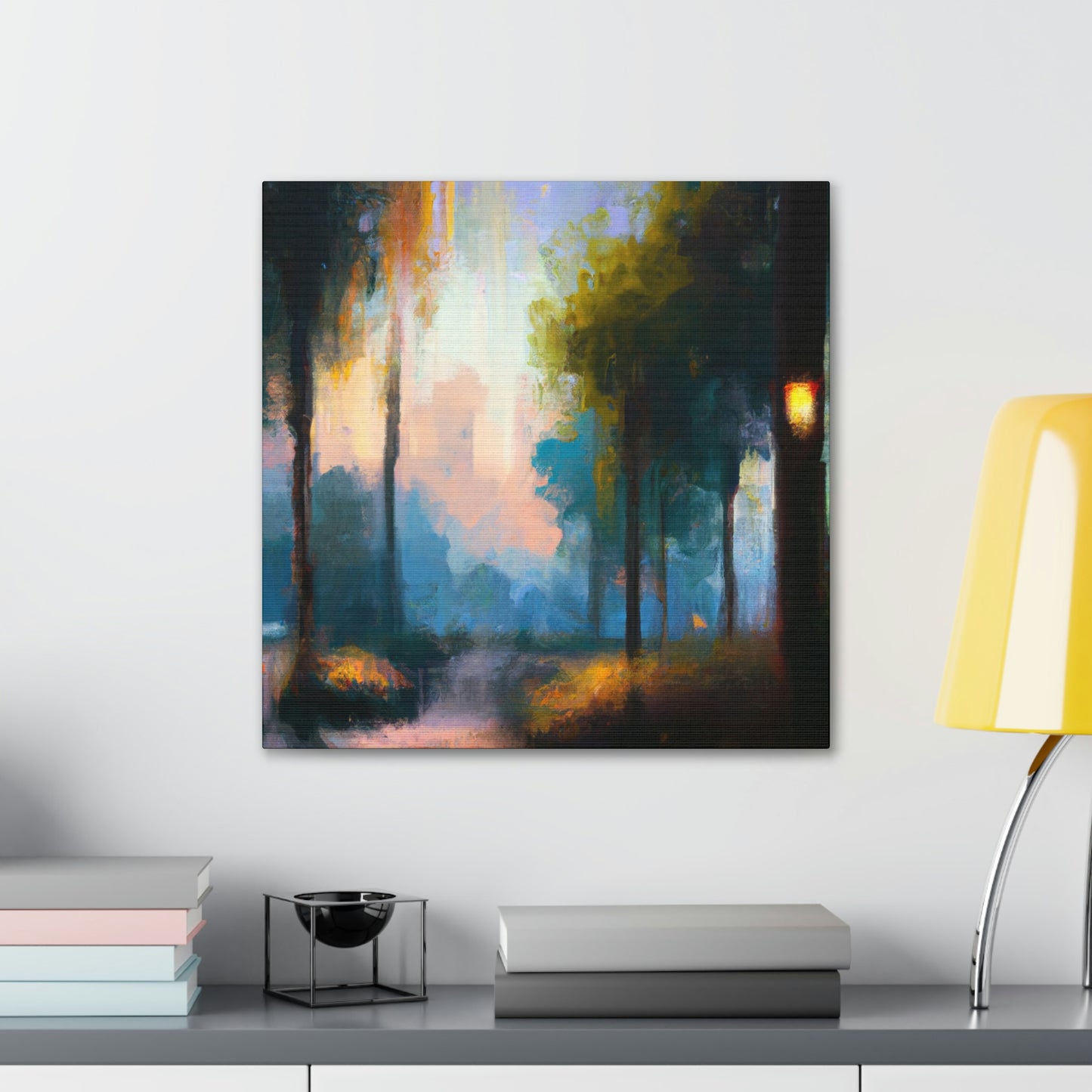 Dreamy Dusk Reflection - Canvas