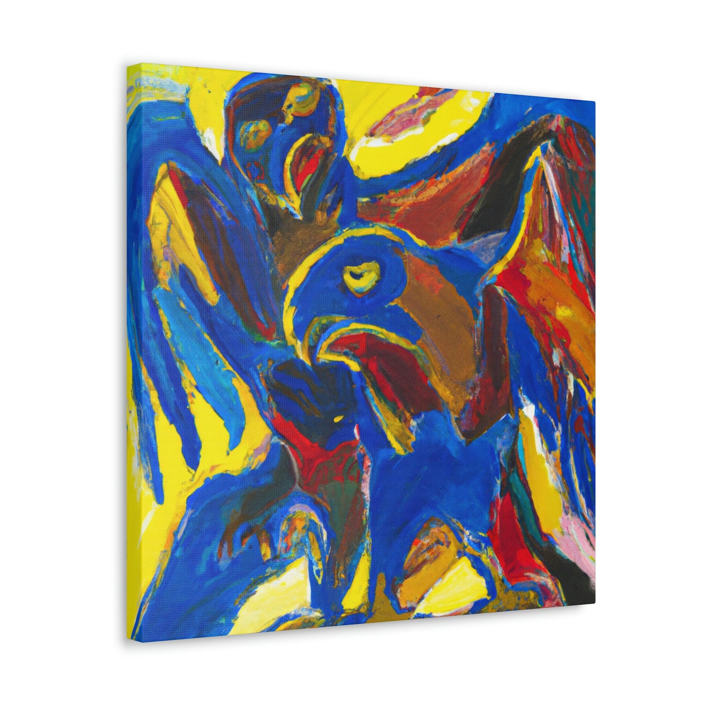 "Hawks in Expressionism" - Canvas