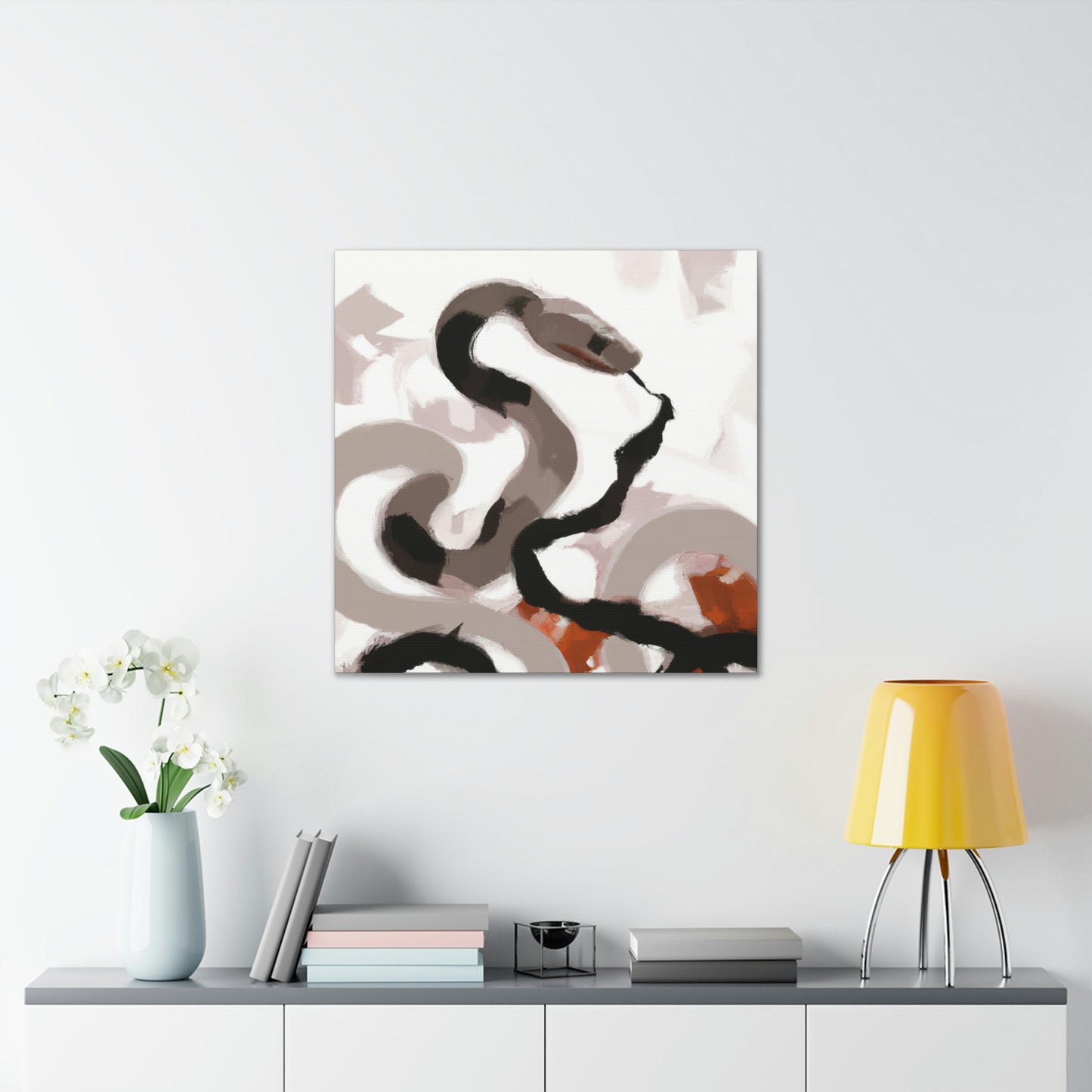 "Corn Snake in Color". - Canvas