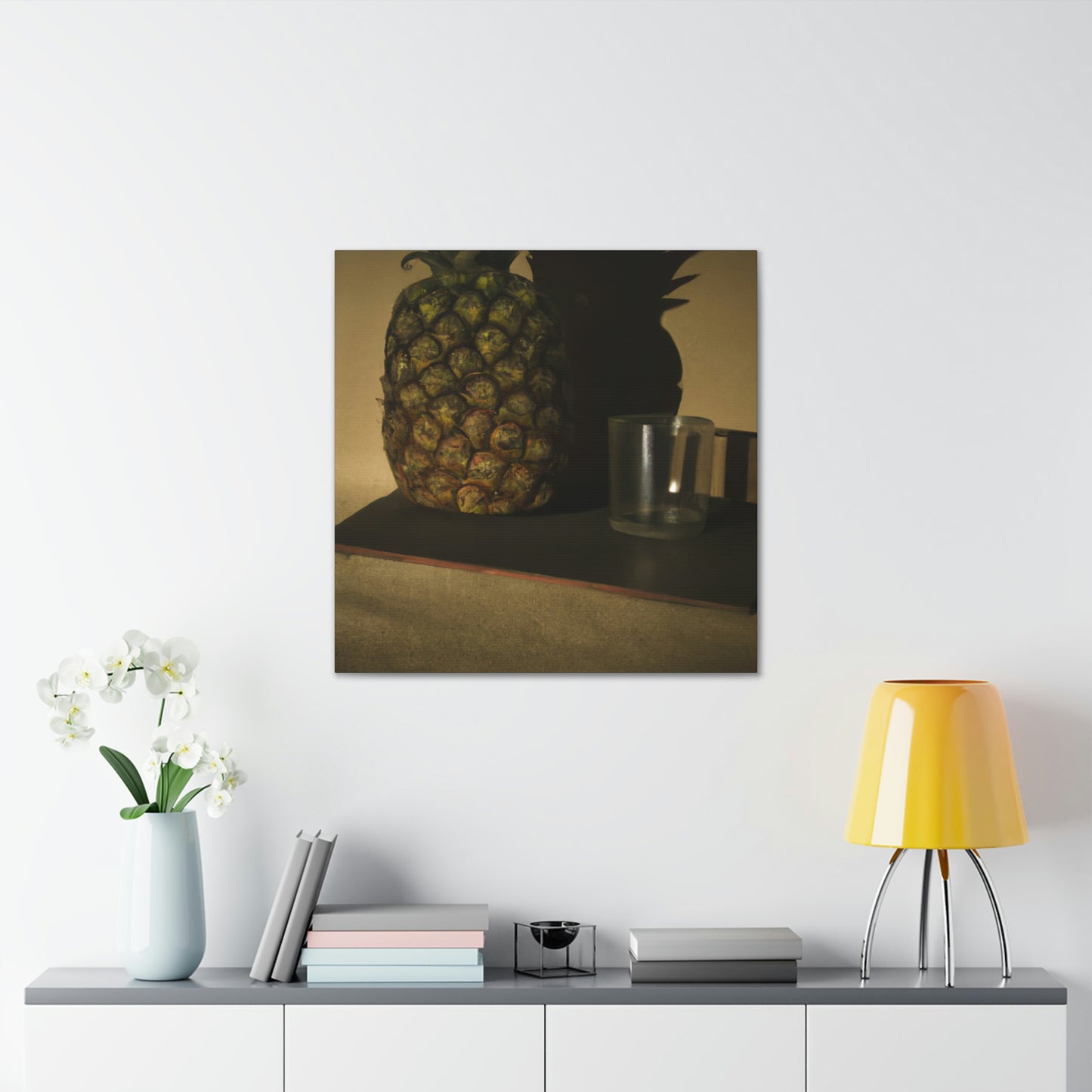 Pineapple in Pantone - Canvas