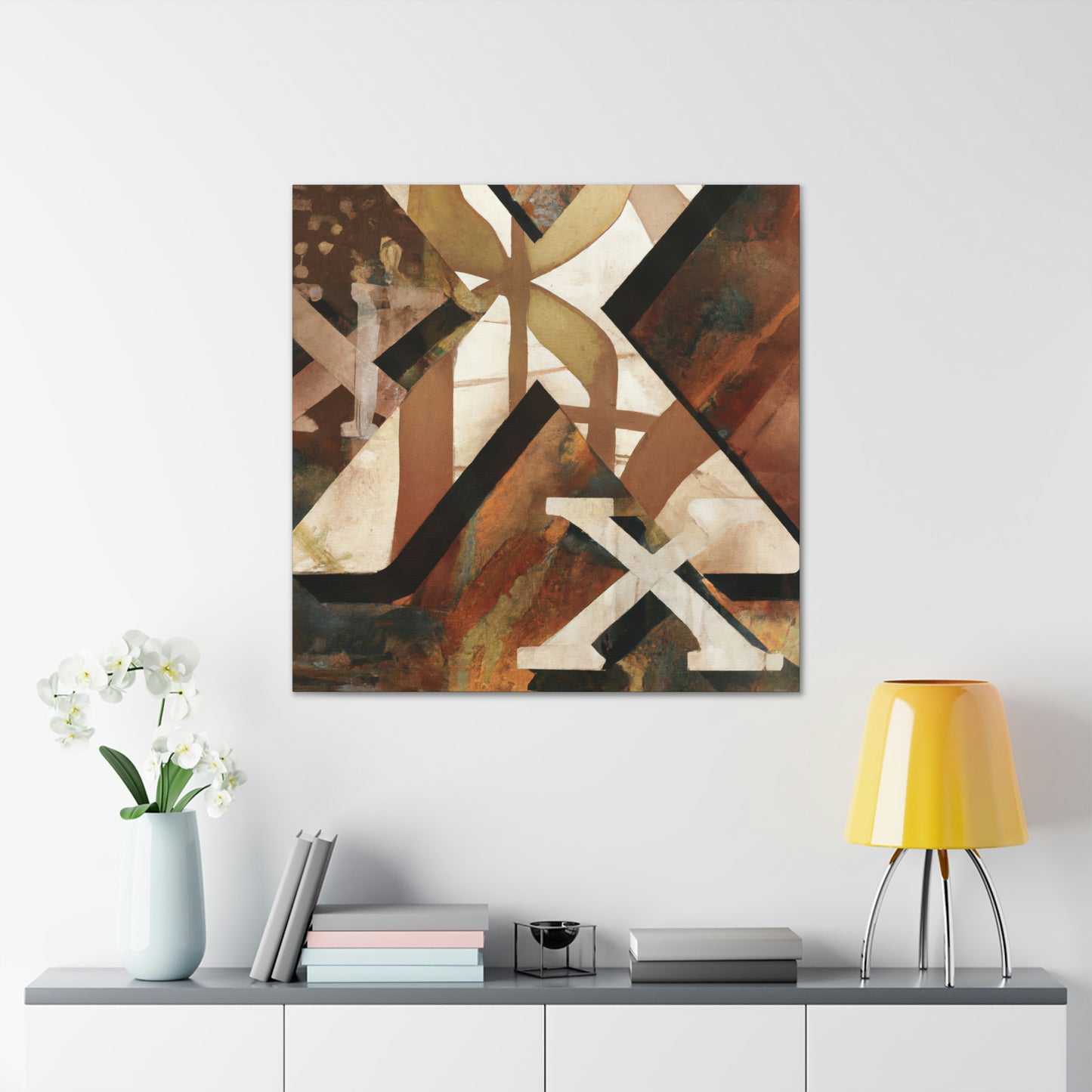 "X in the Cityscape" - Canvas