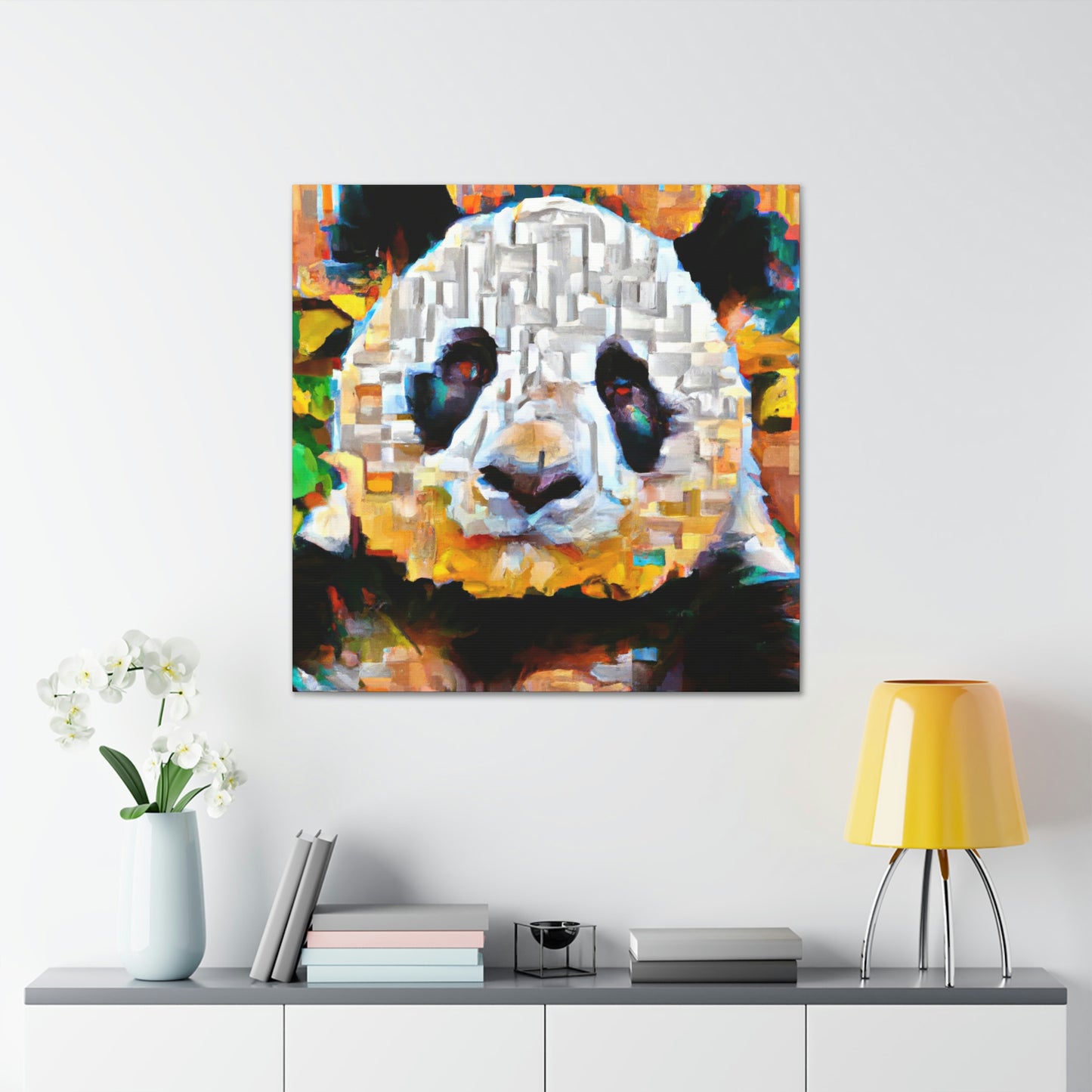 Giant Panda Wonderland - Canvas