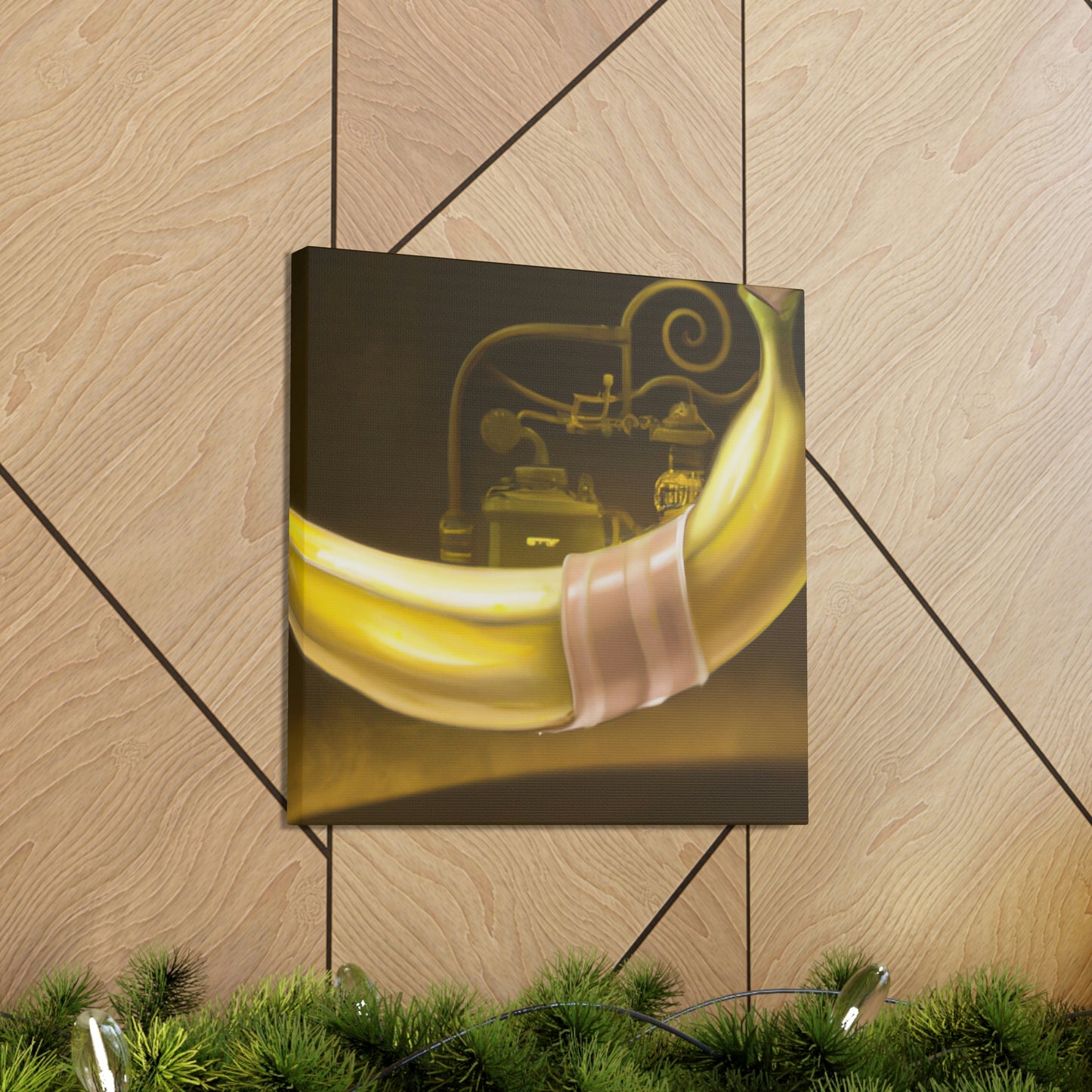 Banana in Steampunkland - Canvas