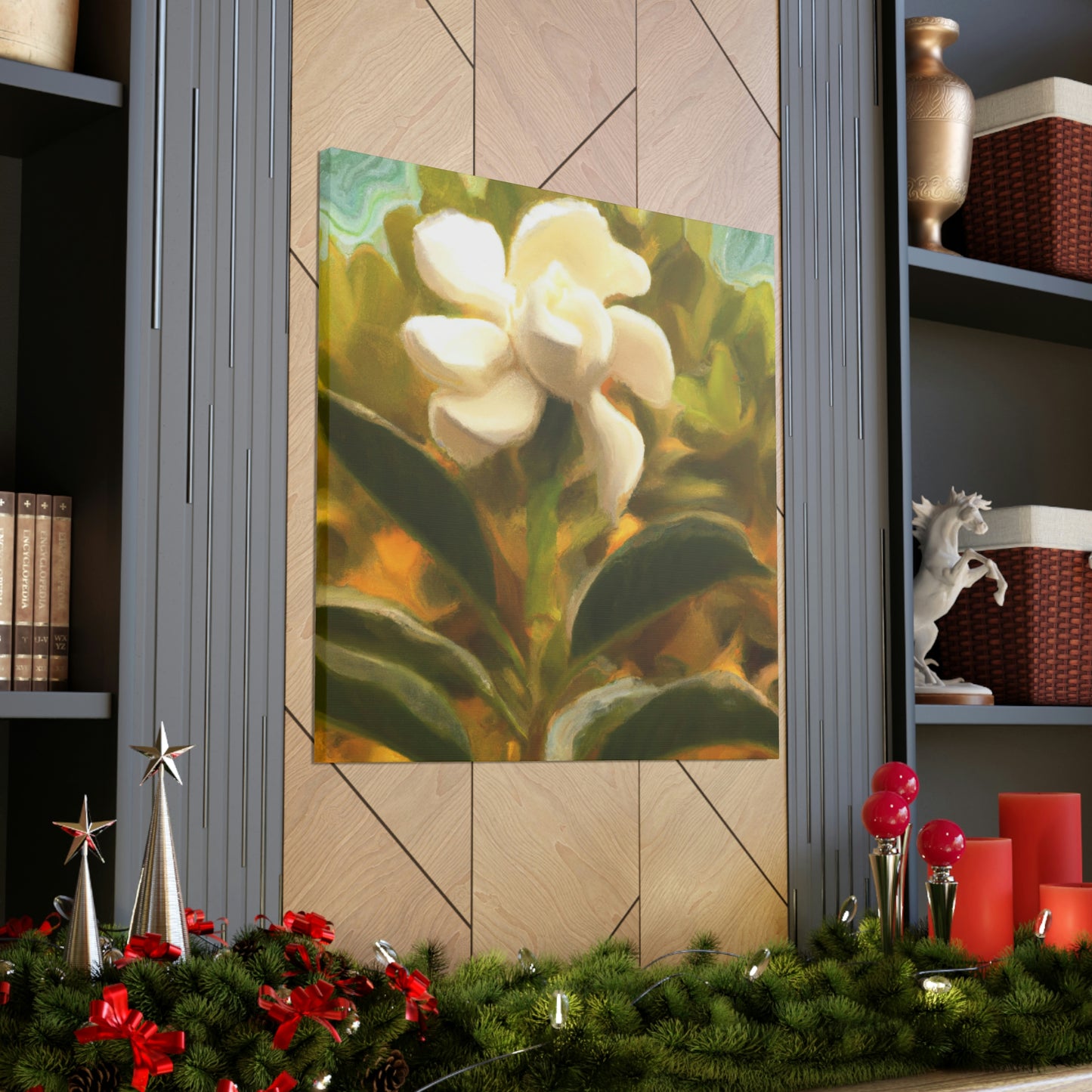 Gardenia's Fragrance Bliss - Canvas