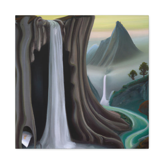 Escape the Waterfall Dream - Canvas