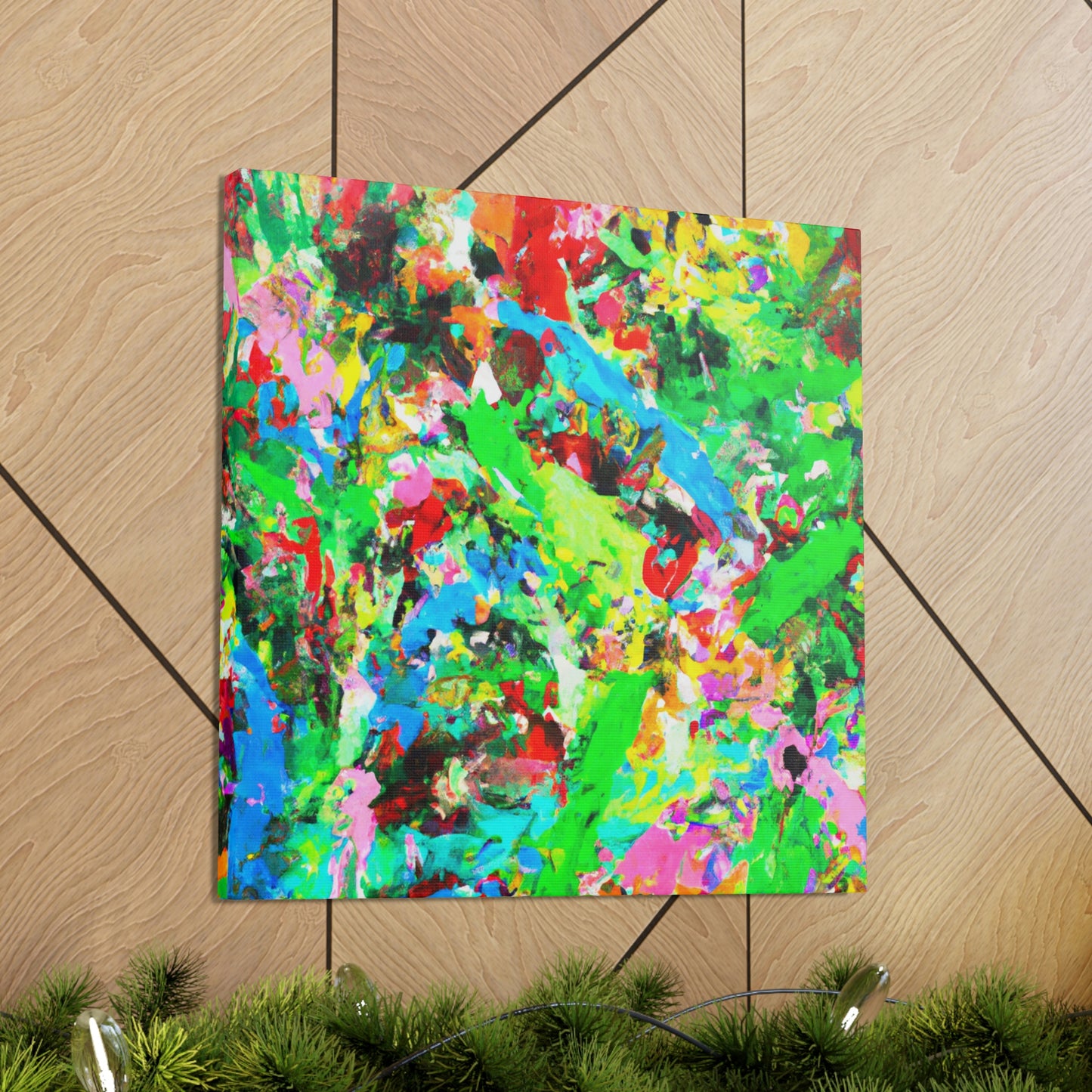 "Colorful Flowing Emotion" - Canvas