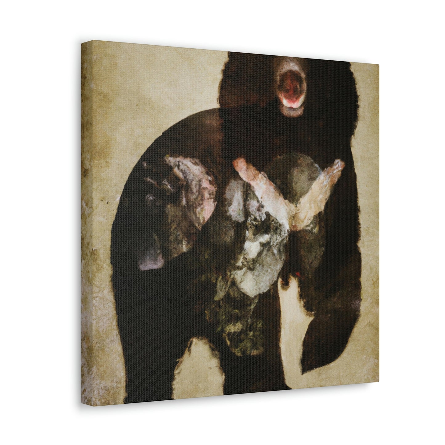 Black Bear Deco Dream - Canvas