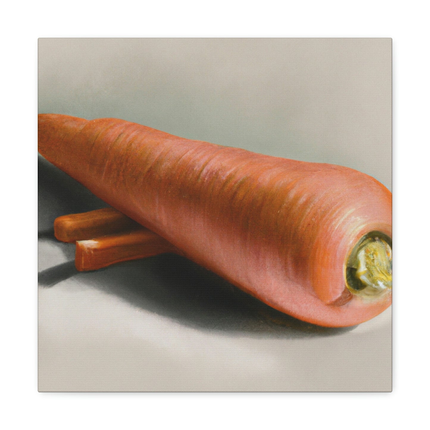 "Carrot Hyperrealism Dream" - Canvas