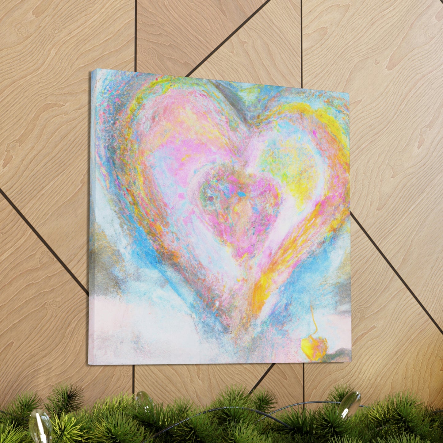 Heart in the Sand - Canvas