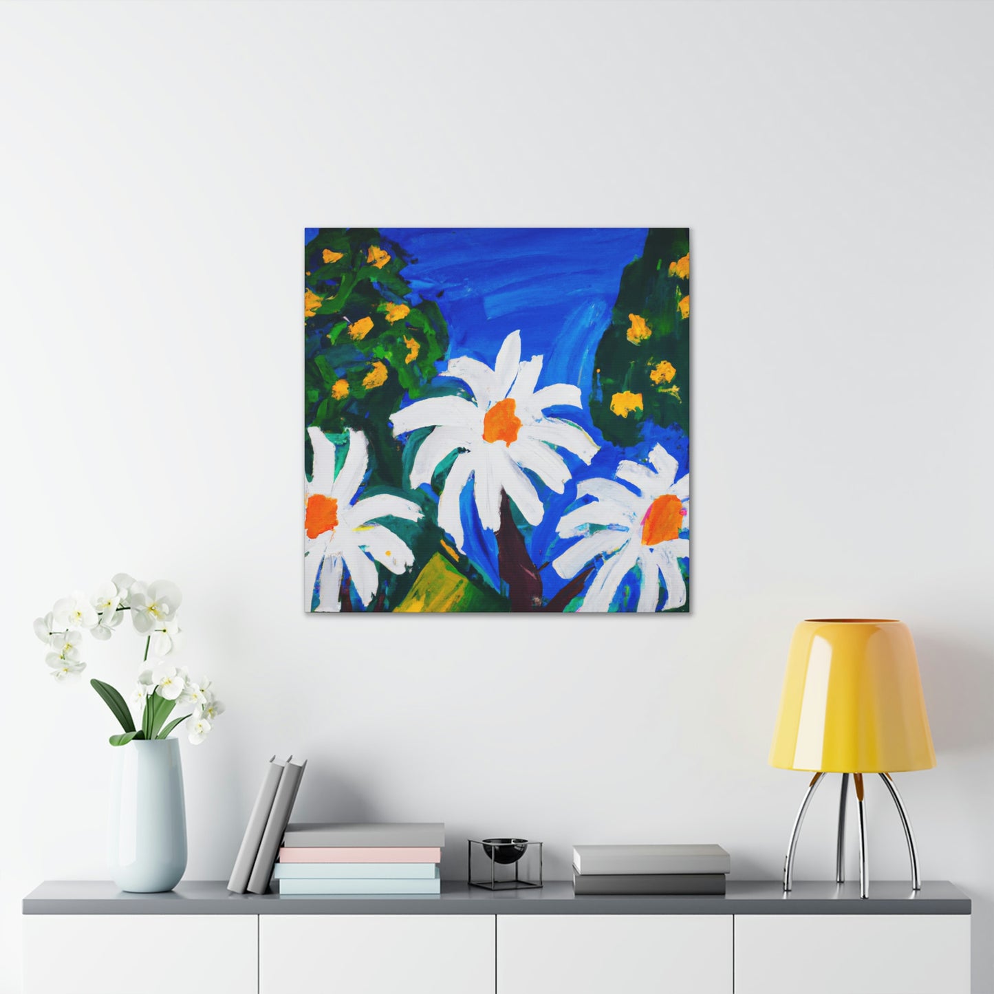 Daisy - Expressionistic Dream - Canvas